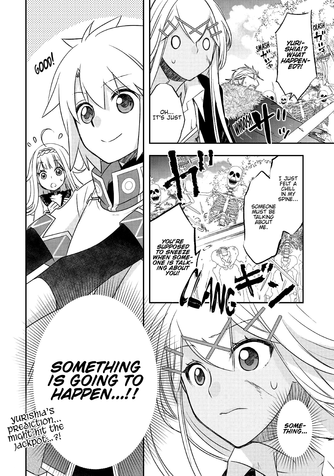 Halaman dari Kanchigai no Atelier Meister - Eiyuu Party no Moto Zatsuyougakari ga, Jitsu wa Sentou Igai ga SSS Rank Datta to Iu Yoku Aru Hanashi Chapter 21