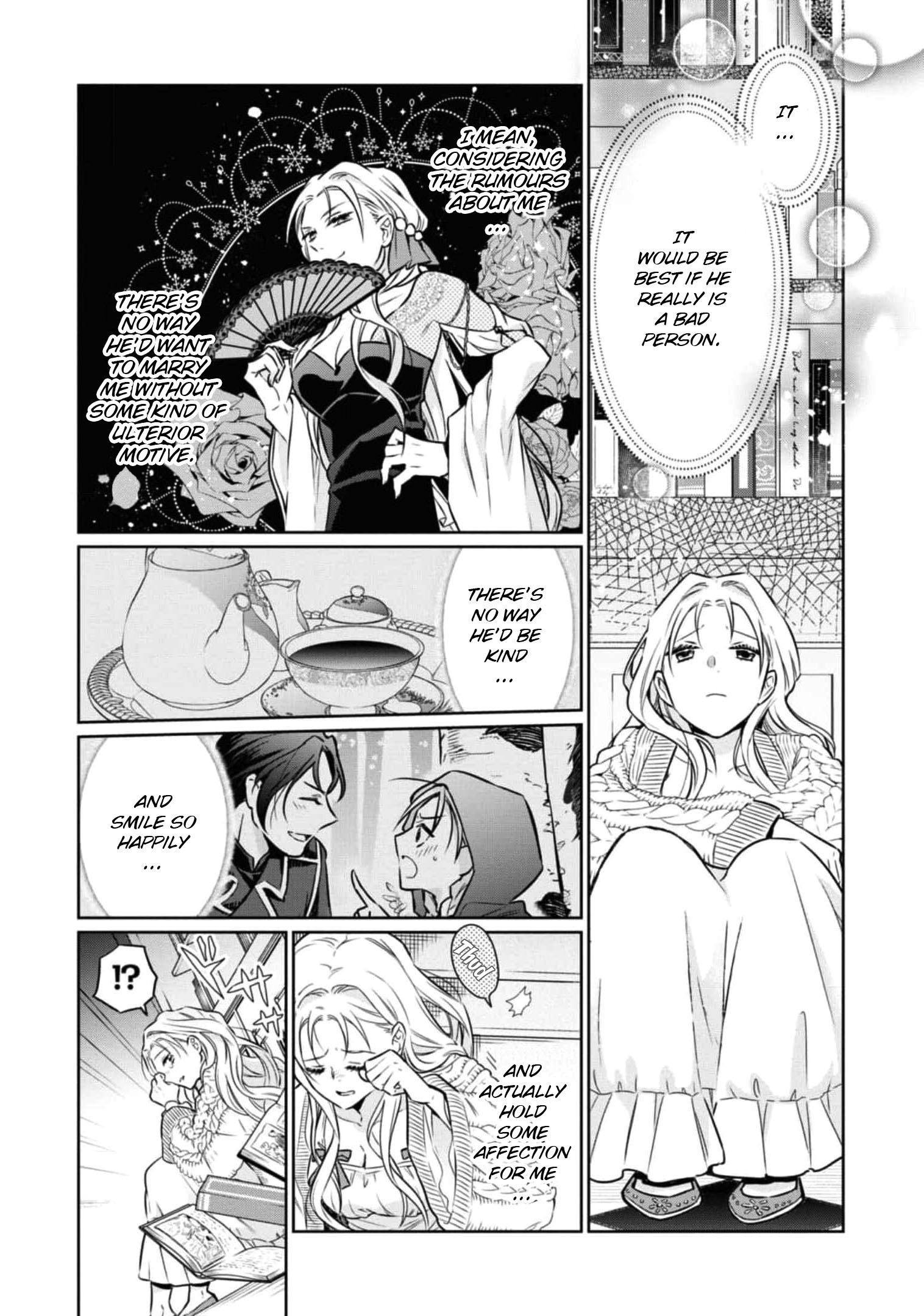 Halaman dari Though I May Be a Villainess, I'll Show You I Can Obtain Happiness! Chapter 4