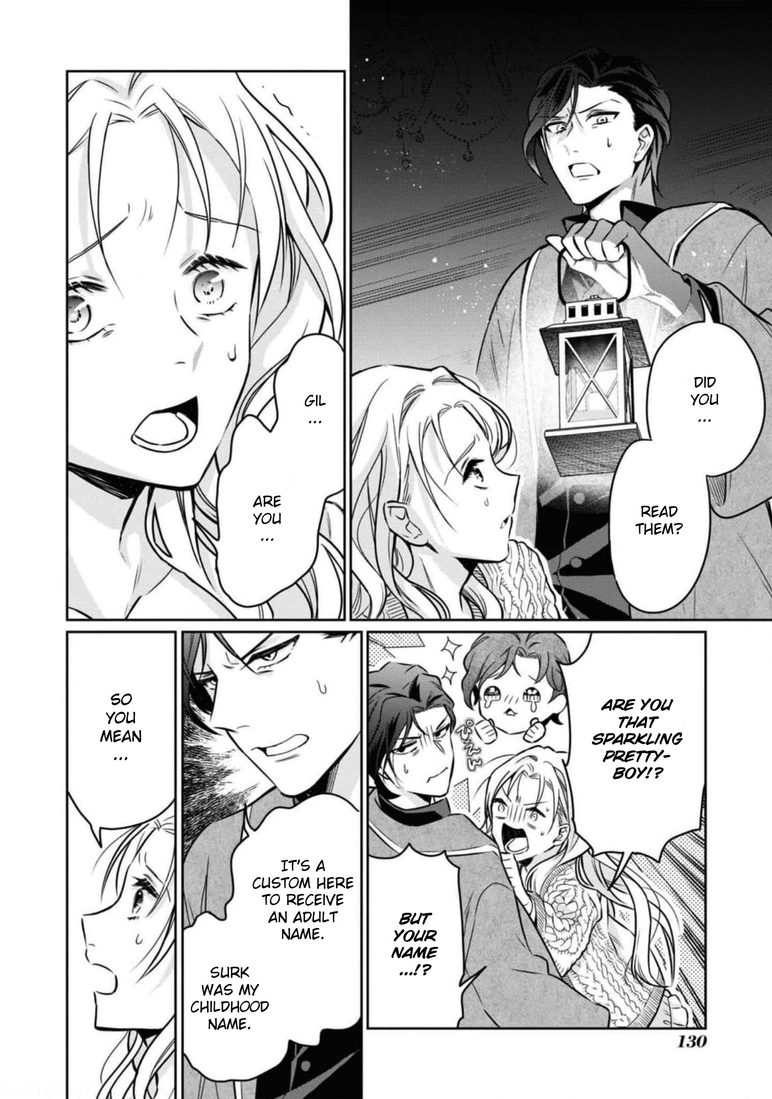 Halaman dari Though I May Be a Villainess, I'll Show You I Can Obtain Happiness! Chapter 4