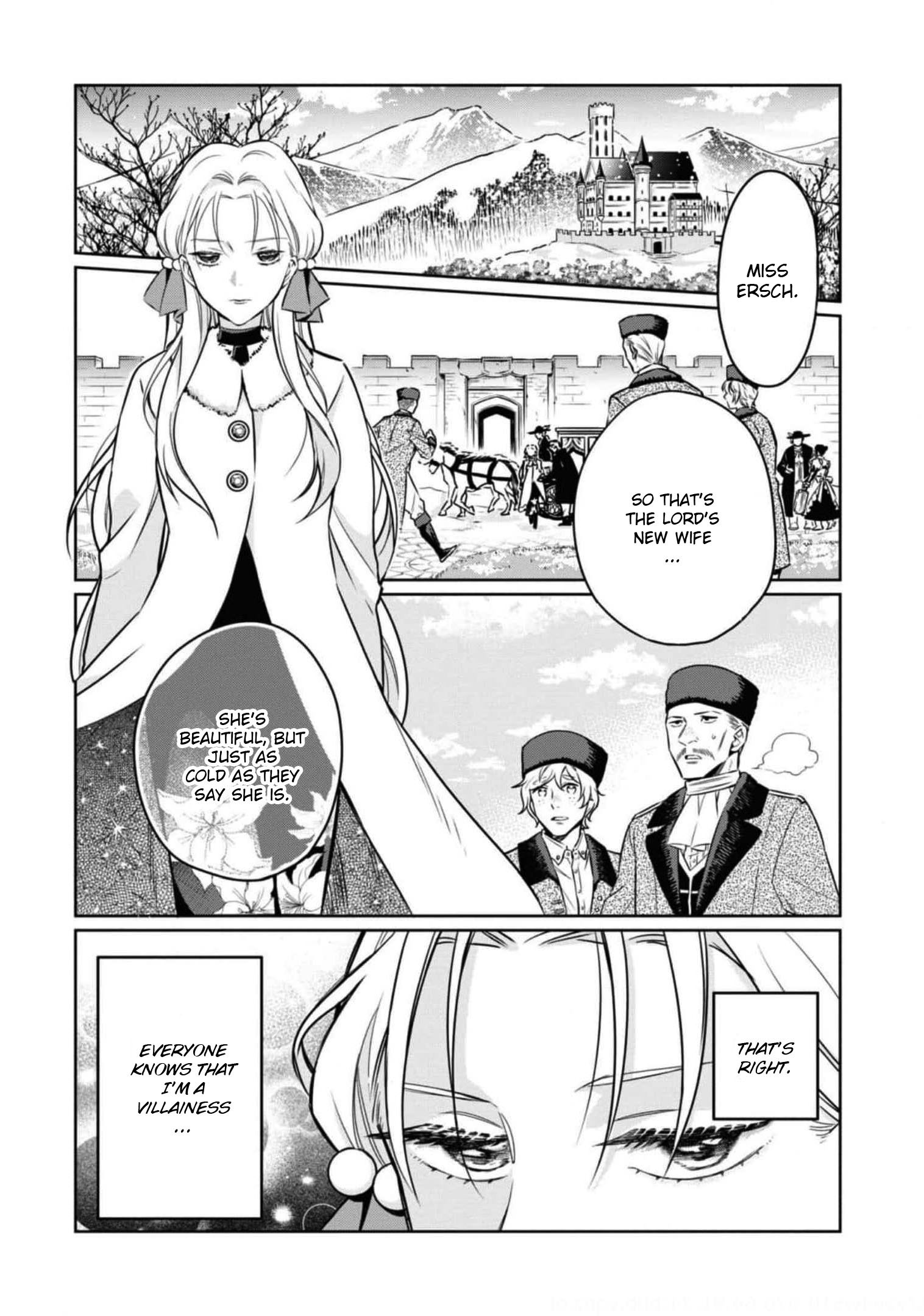Halaman dari Though I May Be a Villainess, I'll Show You I Can Obtain Happiness! Chapter 4