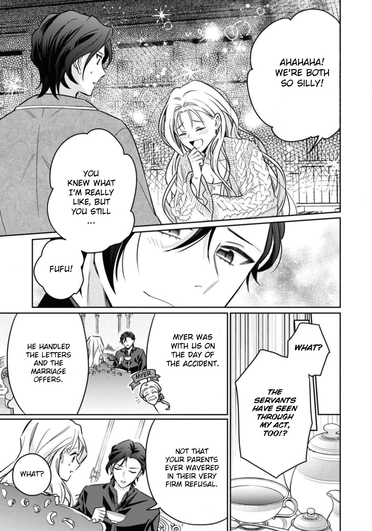 Halaman dari Though I May Be a Villainess, I'll Show You I Can Obtain Happiness! Chapter 4