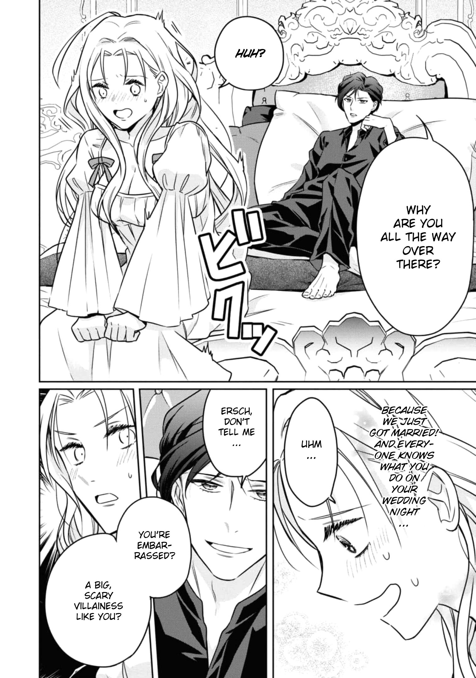 Halaman dari Though I May Be a Villainess, I'll Show You I Can Obtain Happiness! Chapter 4
