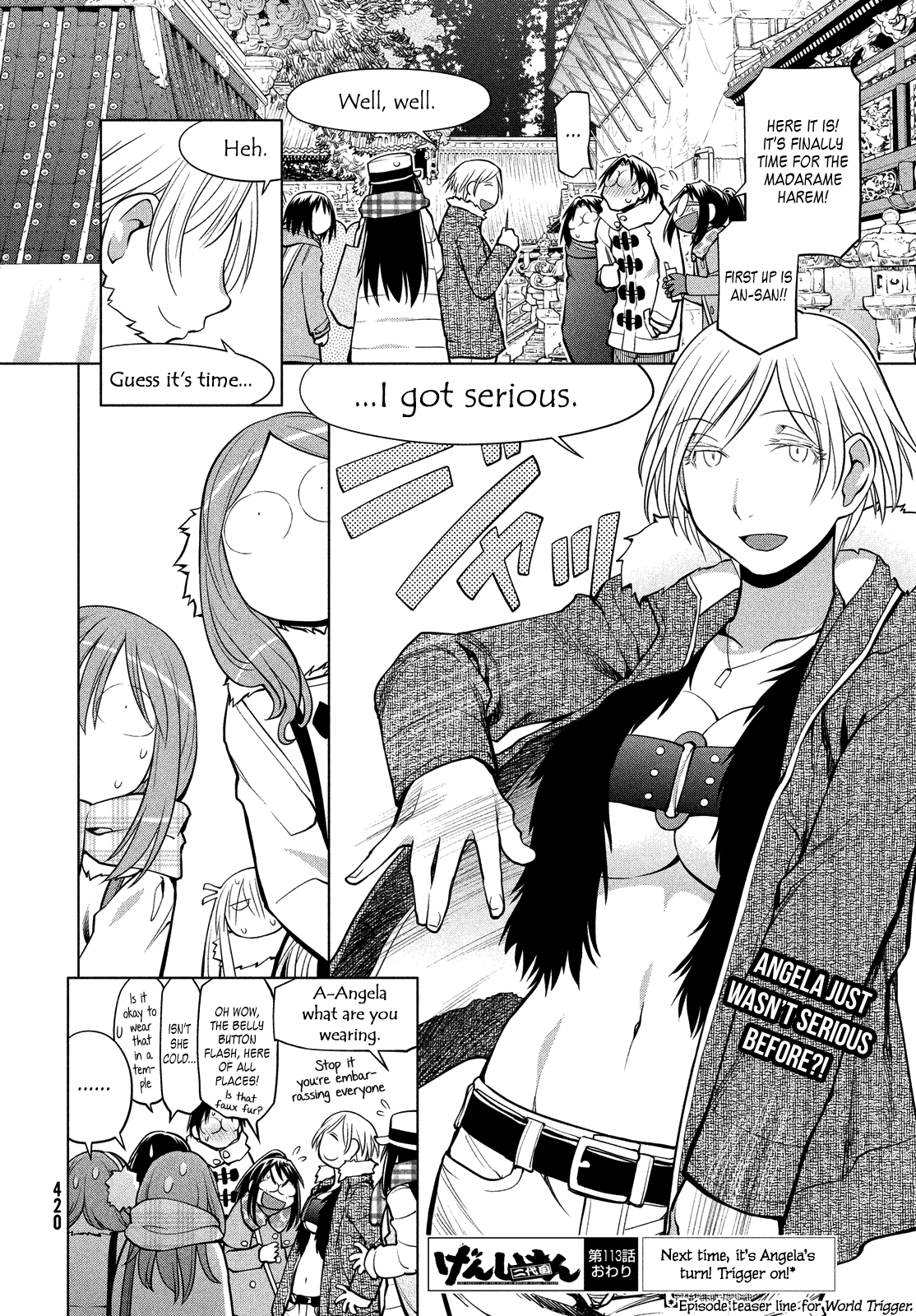 Halaman dari Genshiken Nidaime - The Society for the Study of Modern Visual Culture II Chapter 113