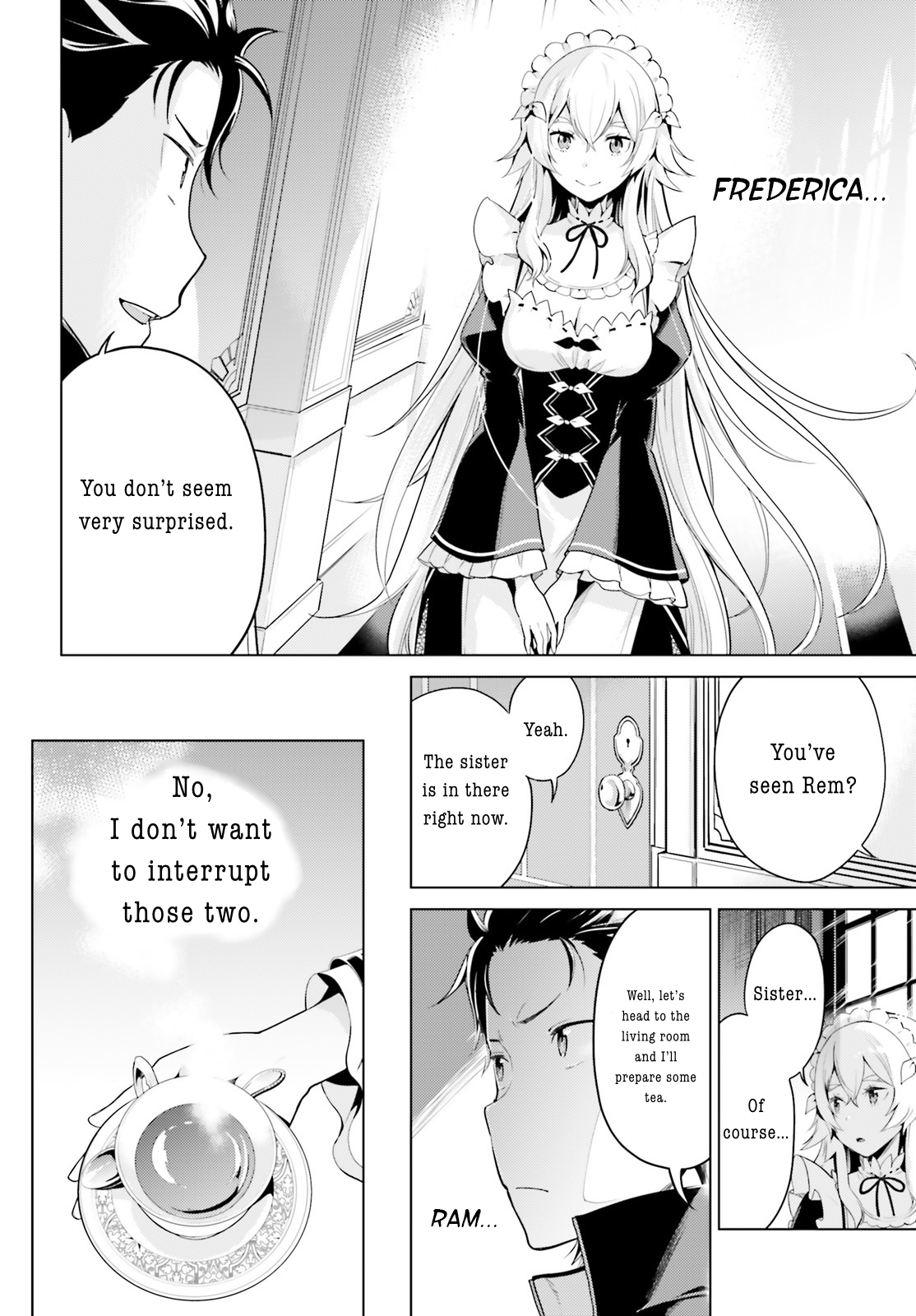 Halaman dari Re:Zero kara Hajimeru Isekai Seikatsu: Dai 4-shou—Seiiki to Gouyoku no Majo Chapter 13