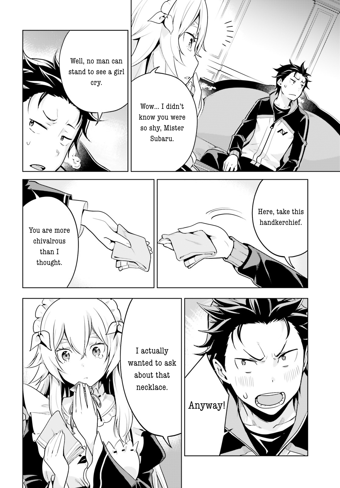 Halaman dari Re:Zero kara Hajimeru Isekai Seikatsu: Dai 4-shou—Seiiki to Gouyoku no Majo Chapter 13