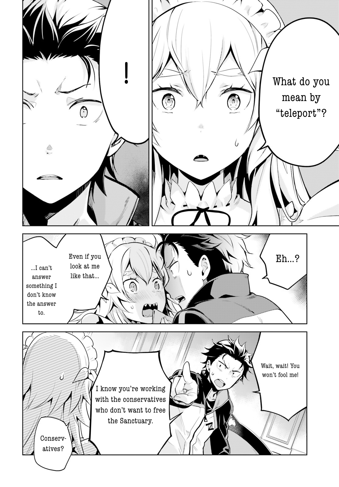 Halaman dari Re:Zero kara Hajimeru Isekai Seikatsu: Dai 4-shou—Seiiki to Gouyoku no Majo Chapter 13