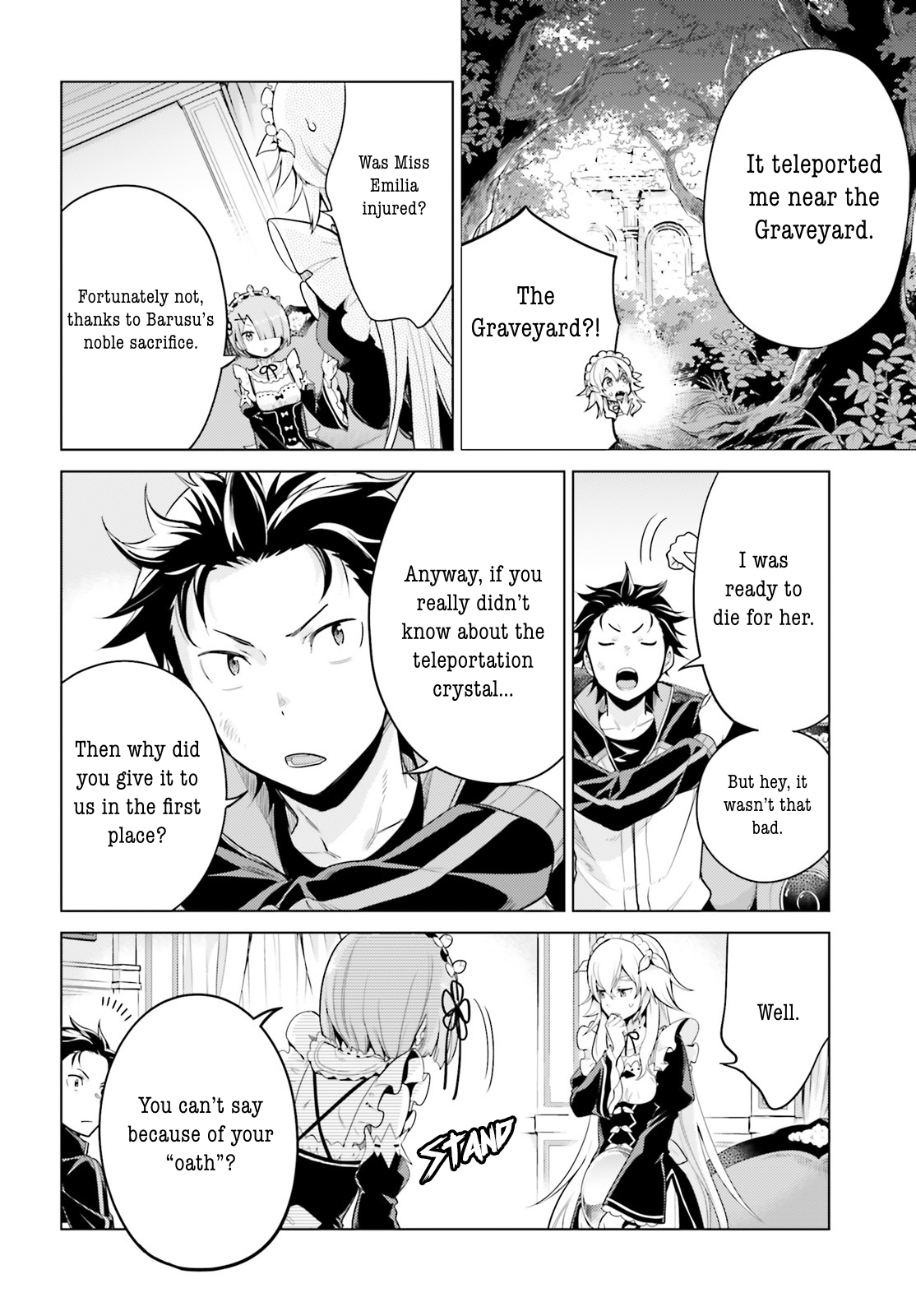Halaman dari Re:Zero kara Hajimeru Isekai Seikatsu: Dai 4-shou—Seiiki to Gouyoku no Majo Chapter 13