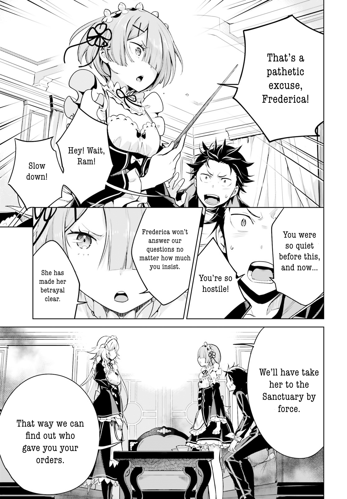 Halaman dari Re:Zero kara Hajimeru Isekai Seikatsu: Dai 4-shou—Seiiki to Gouyoku no Majo Chapter 13