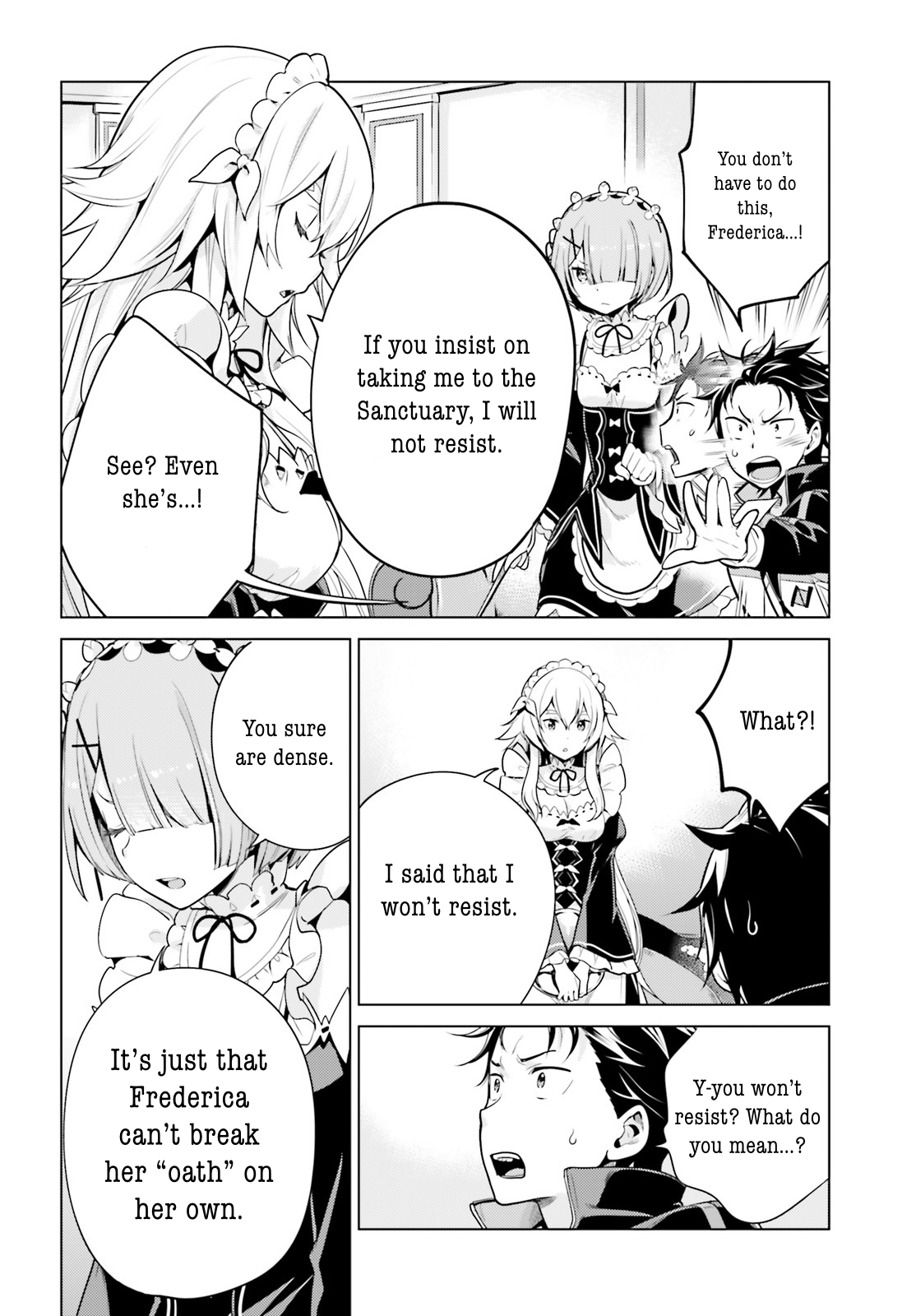 Halaman dari Re:Zero kara Hajimeru Isekai Seikatsu: Dai 4-shou—Seiiki to Gouyoku no Majo Chapter 13