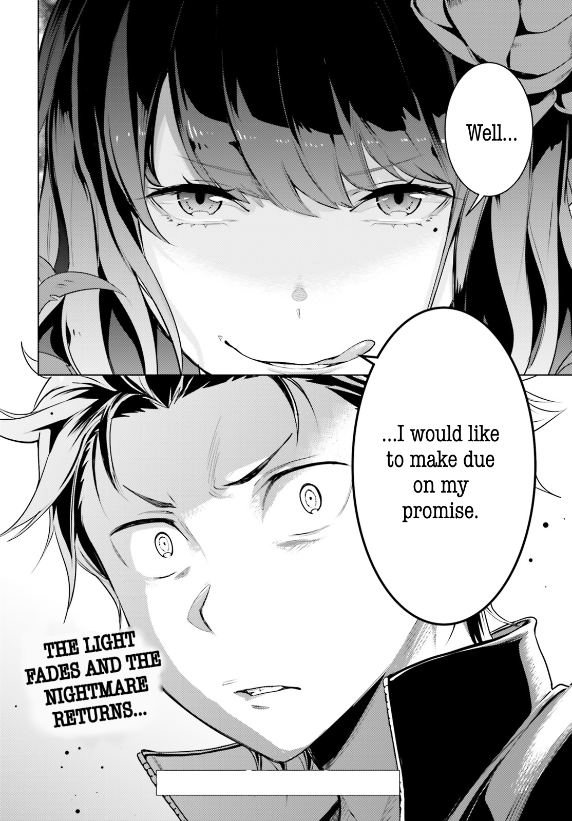 Halaman dari Re:Zero kara Hajimeru Isekai Seikatsu: Dai 4-shou—Seiiki to Gouyoku no Majo Chapter 13