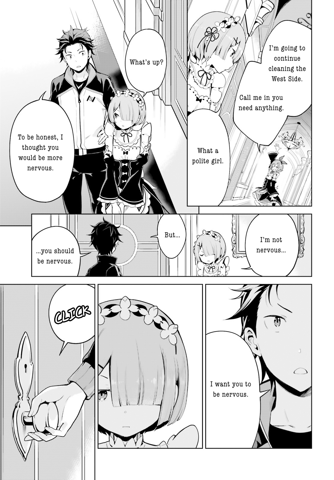 Halaman dari Re:Zero kara Hajimeru Isekai Seikatsu: Dai 4-shou—Seiiki to Gouyoku no Majo Chapter 13