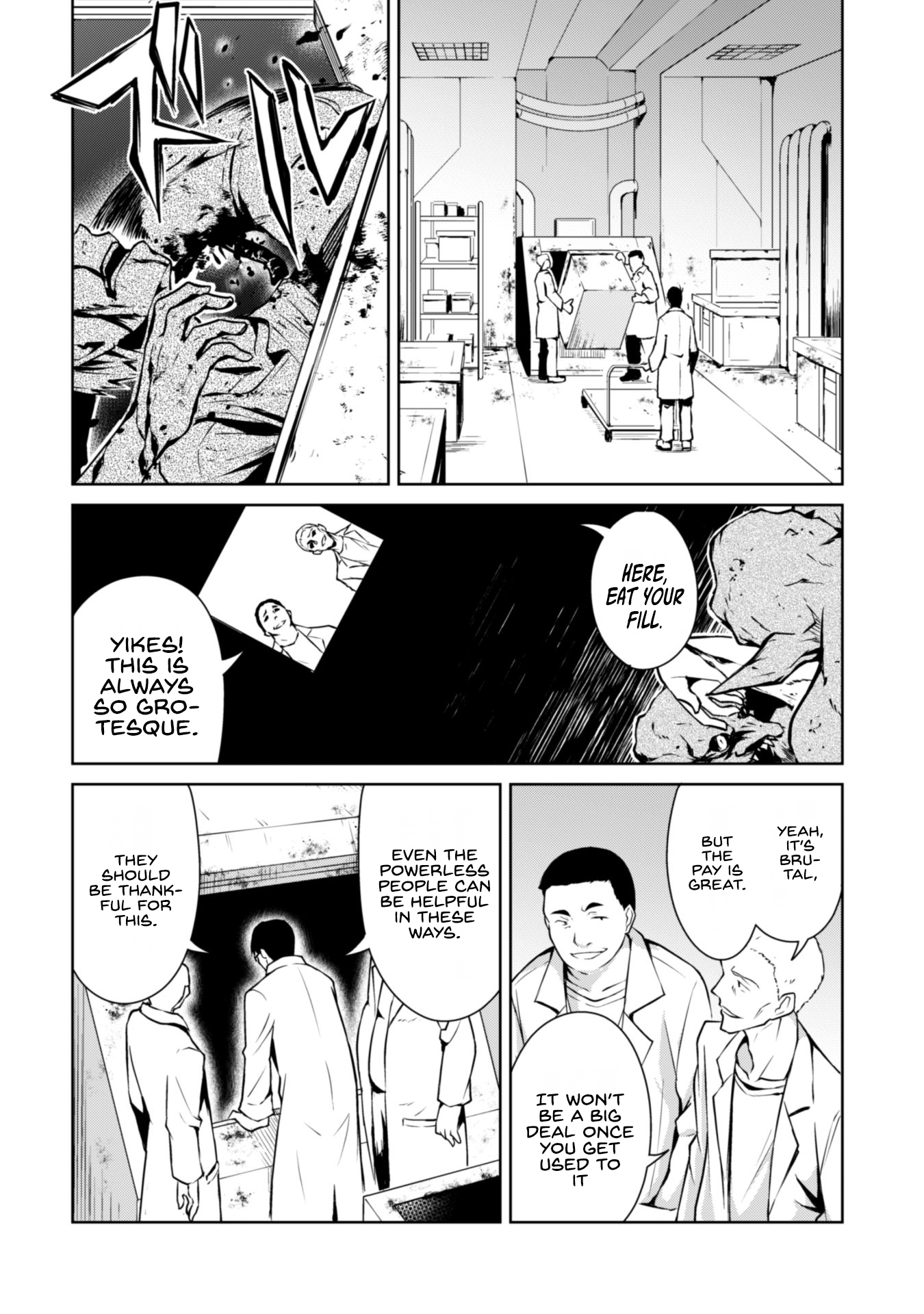 Halaman dari Boushoku no Berserk ~Ore dake Level to Iu Gainen wo Toppa suru~ Chapter 33