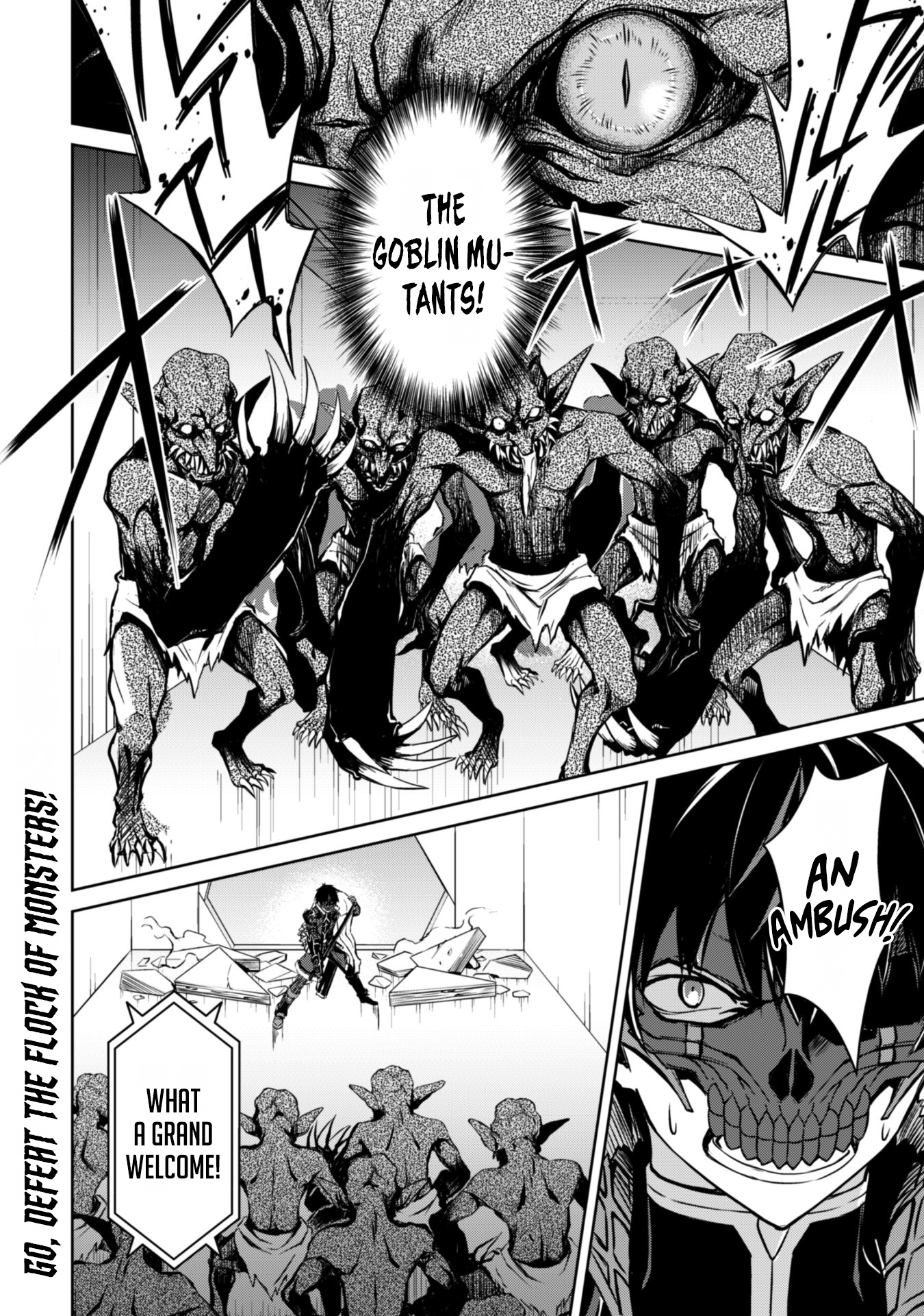 Halaman dari Boushoku no Berserk ~Ore dake Level to Iu Gainen wo Toppa suru~ Chapter 33