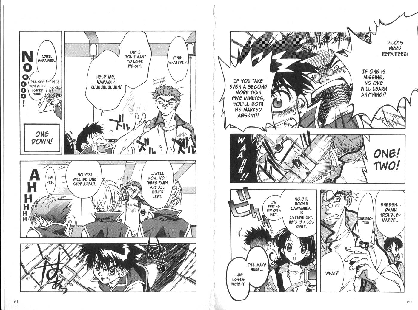 Halaman dari Megami Kouhosei Chapter 7