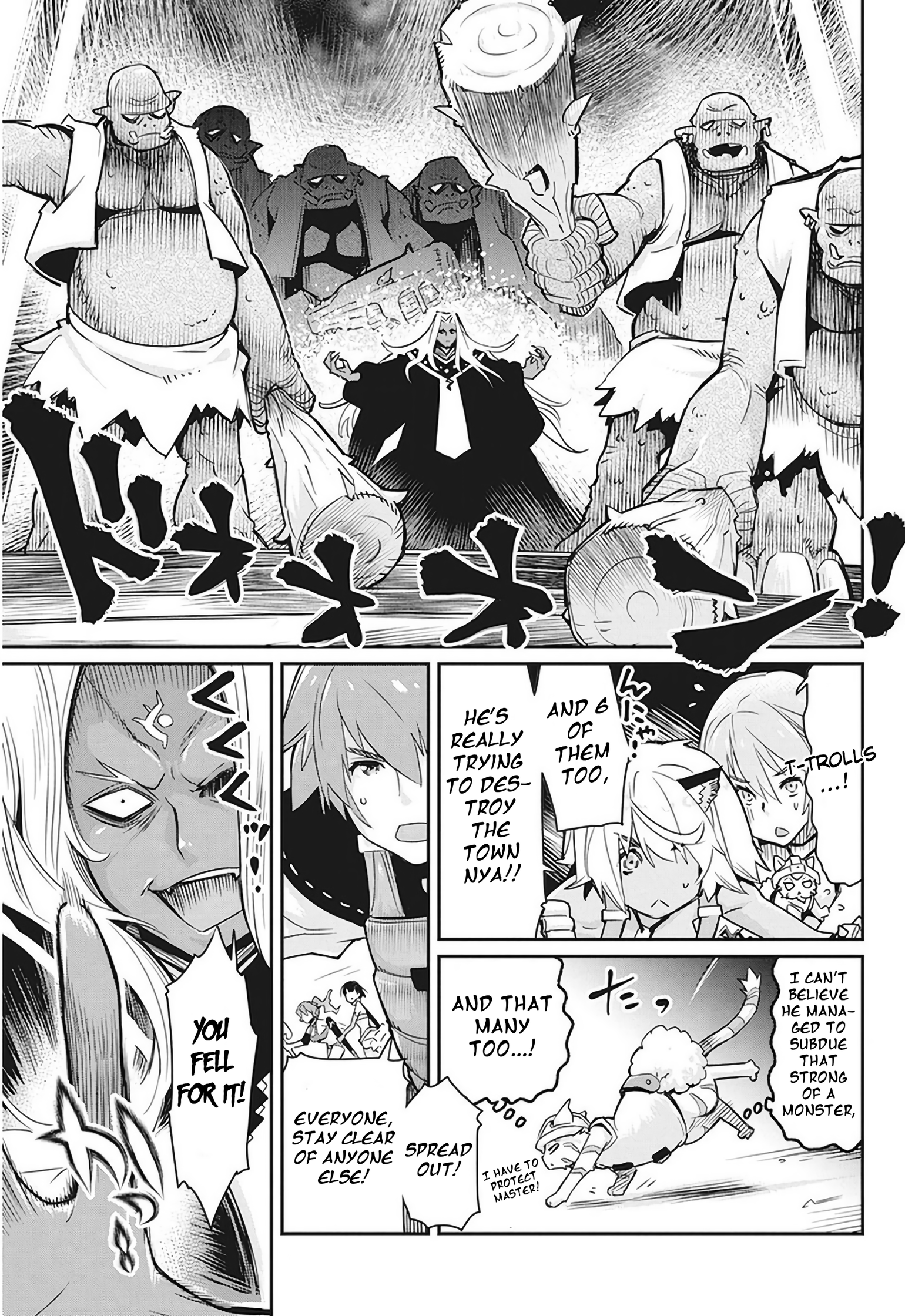 Halaman dari S-Rank Monster no "Behemoth" Dakedo, Neko to Machigawarete Elf Musume no Pet to Shite Kurashitemasu Chapter 13
