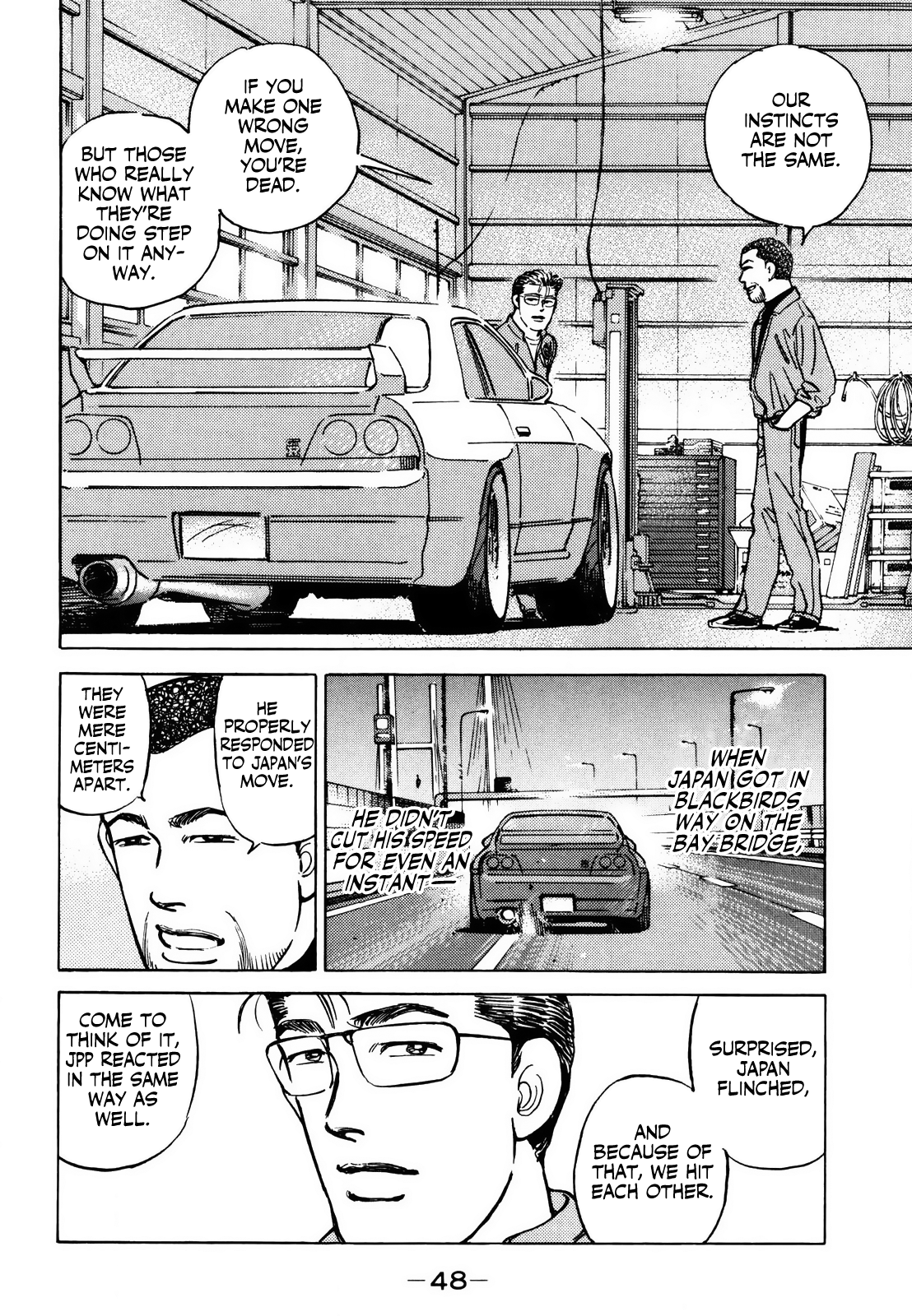 Halaman dari Wangan Midnight Chapter 163