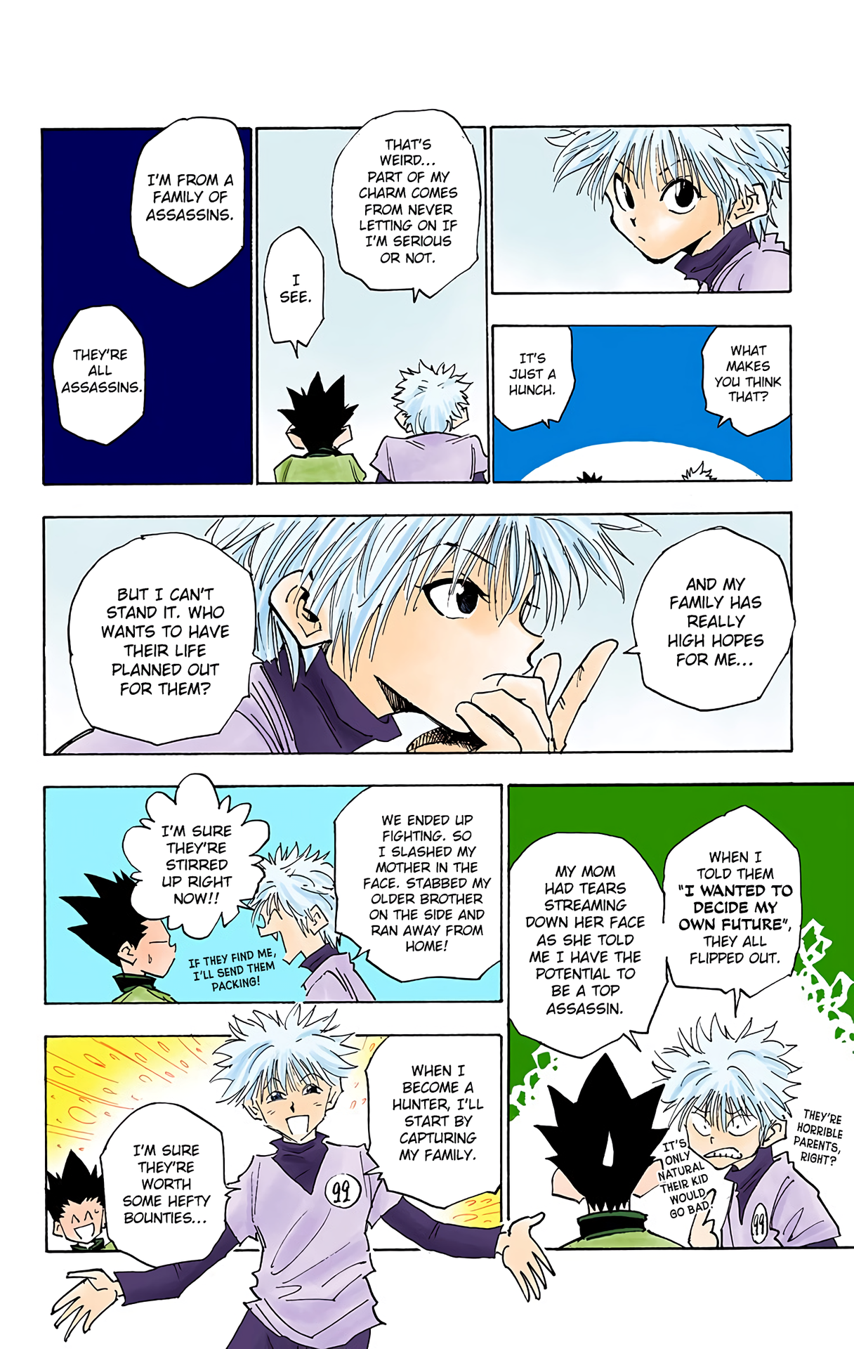 Halaman dari HUNTER x HUNTER (Official Colored) Chapter 13