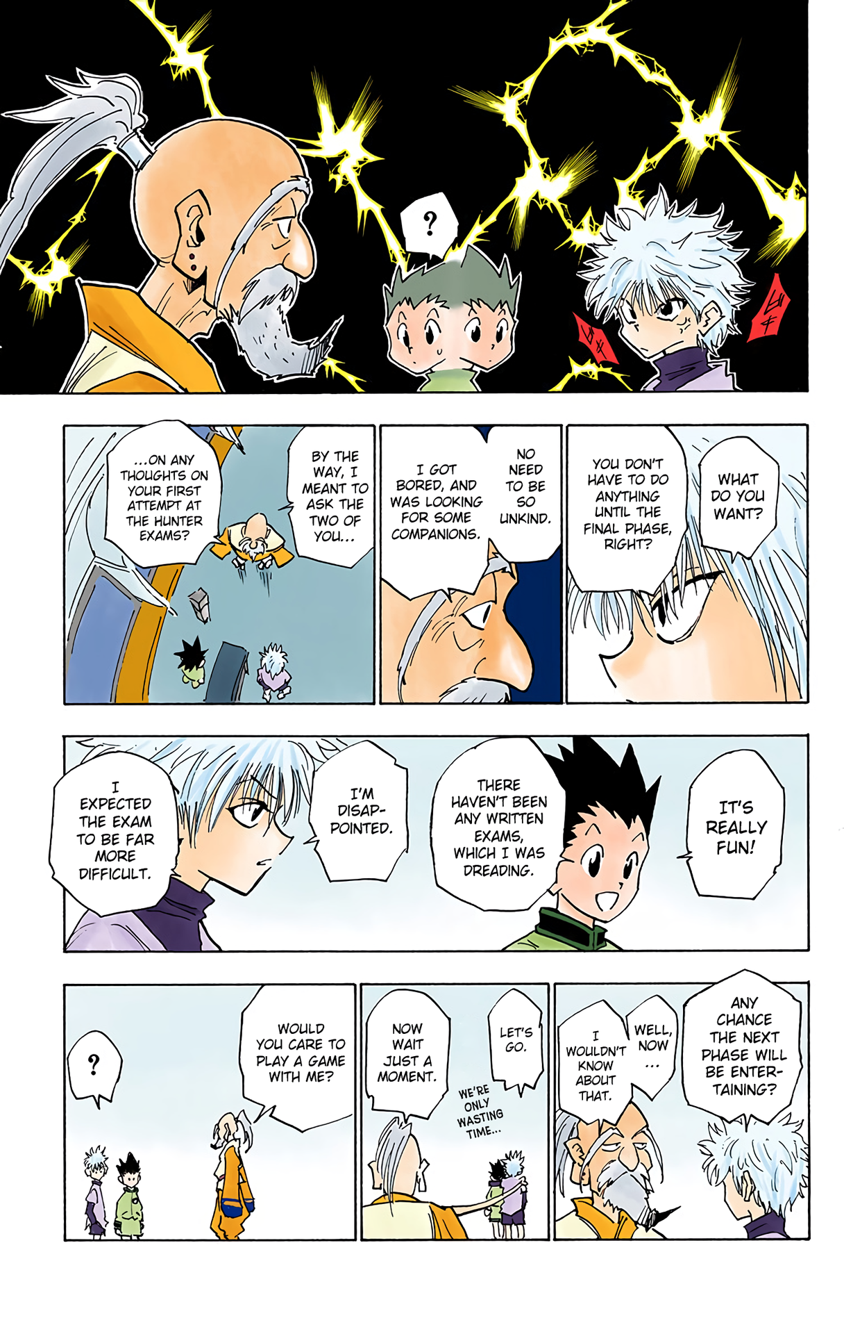 Halaman dari HUNTER x HUNTER (Official Colored) Chapter 13