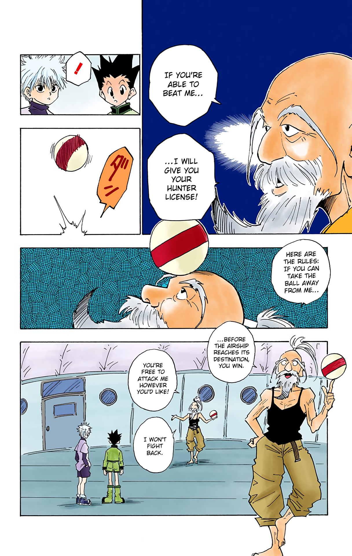 Halaman dari HUNTER x HUNTER (Official Colored) Chapter 13