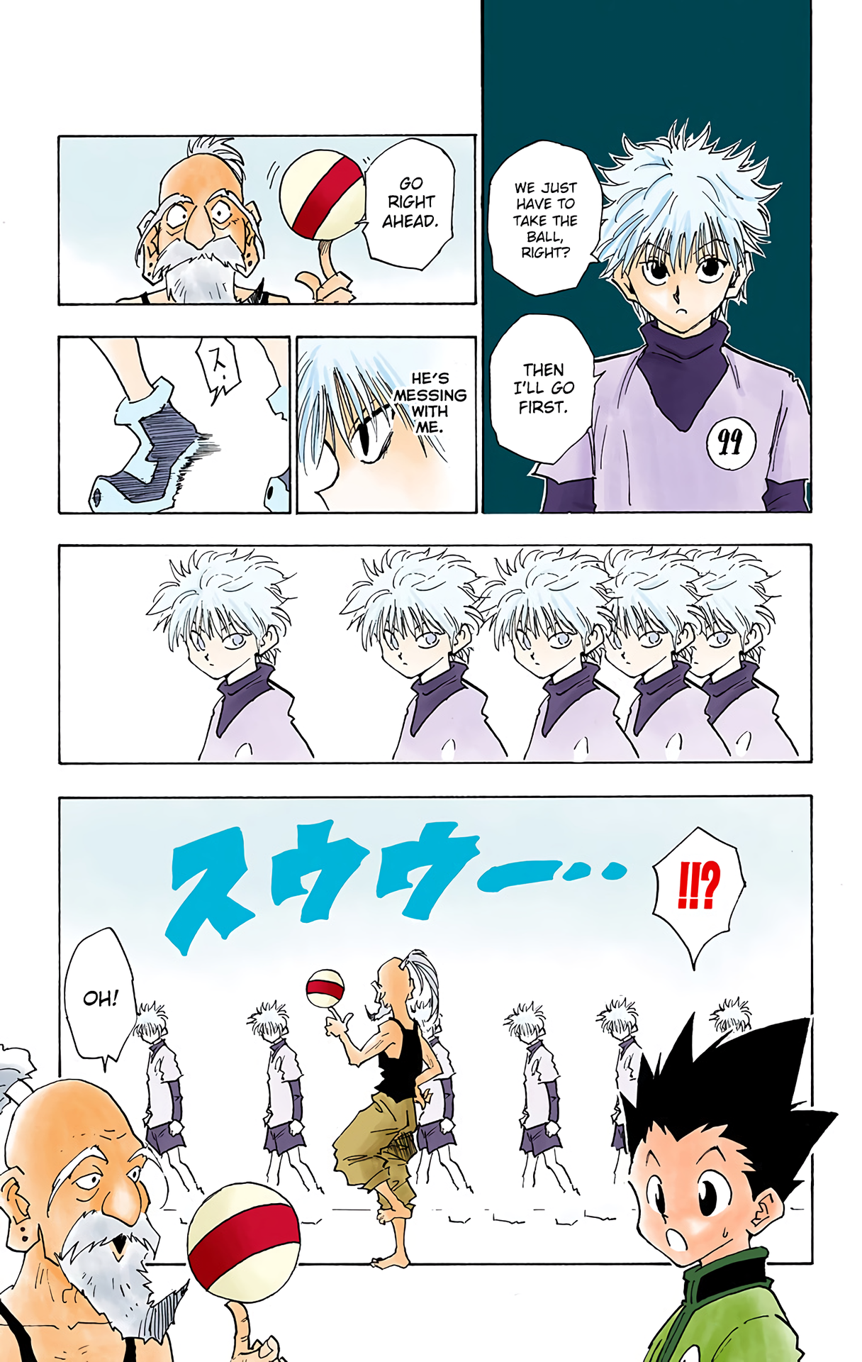 Halaman dari HUNTER x HUNTER (Official Colored) Chapter 13