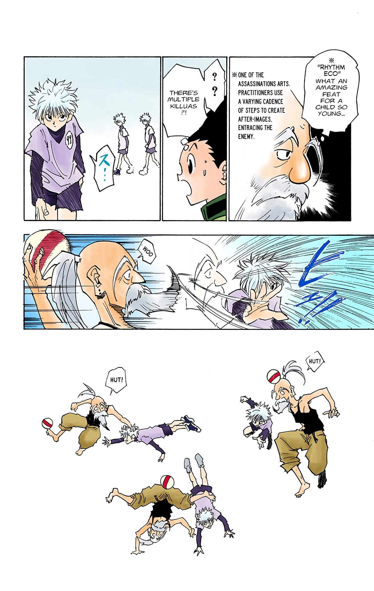 Halaman dari HUNTER x HUNTER (Official Colored) Chapter 13