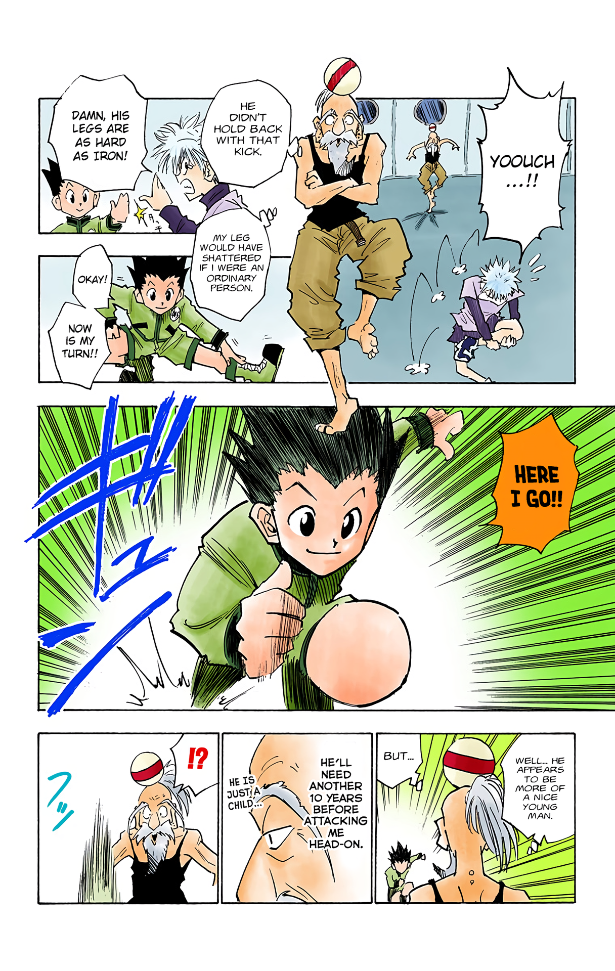 Halaman dari HUNTER x HUNTER (Official Colored) Chapter 13
