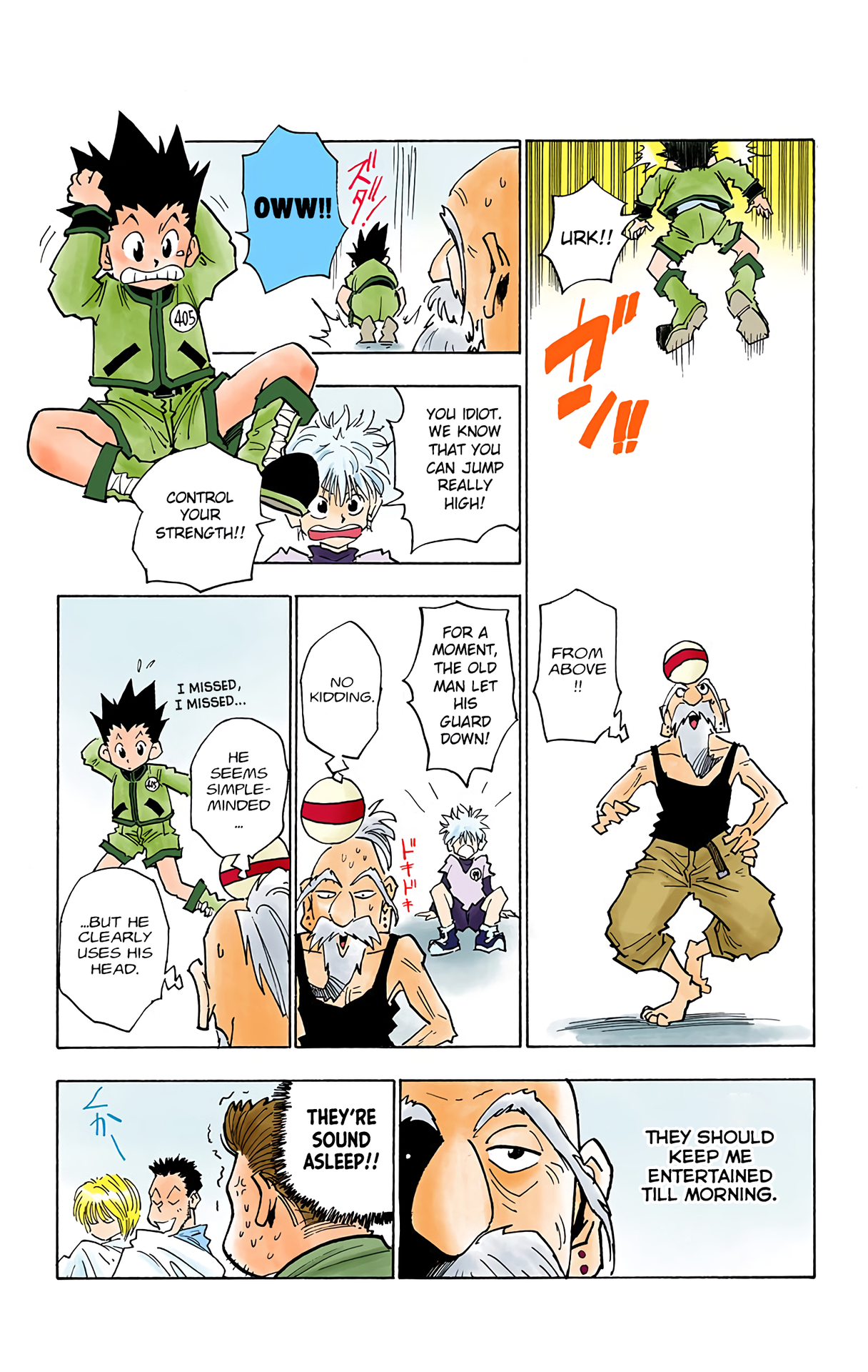 Halaman dari HUNTER x HUNTER (Official Colored) Chapter 13