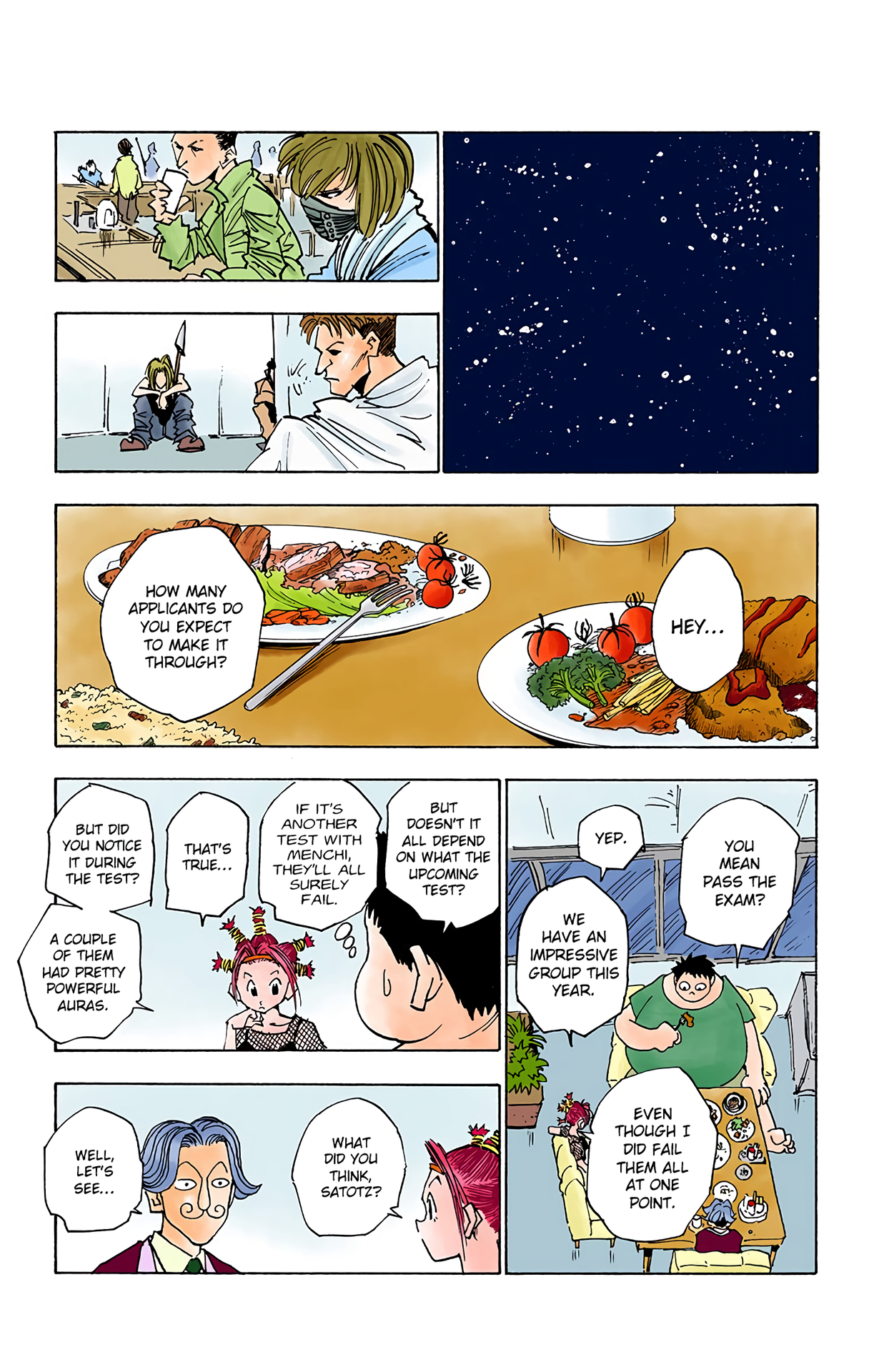Halaman dari HUNTER x HUNTER (Official Colored) Chapter 13
