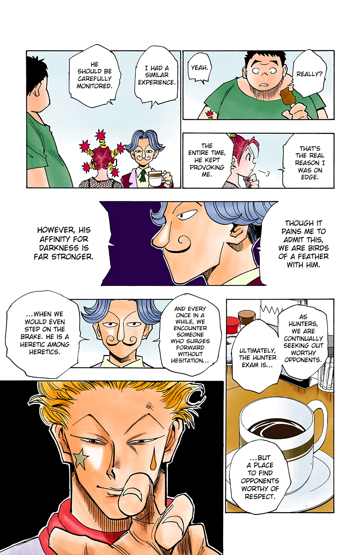 Halaman dari HUNTER x HUNTER (Official Colored) Chapter 13