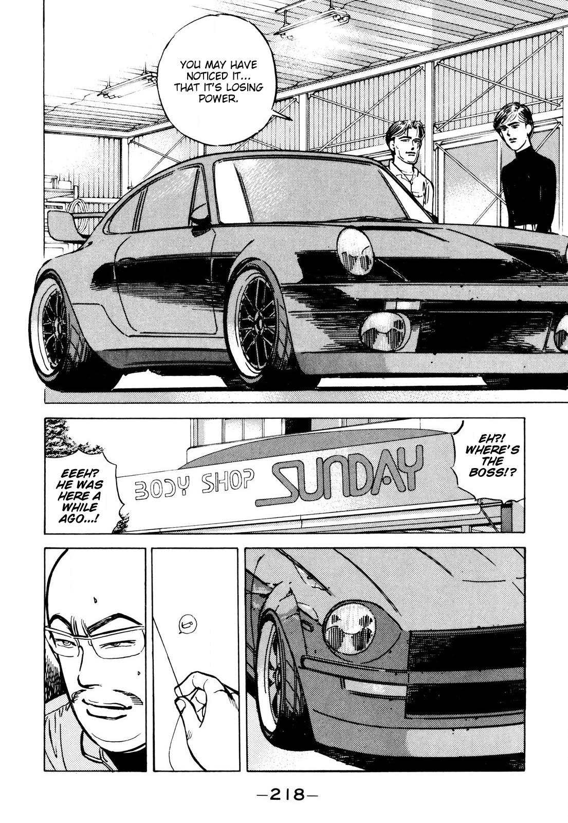 Halaman dari Wangan Midnight Chapter 92