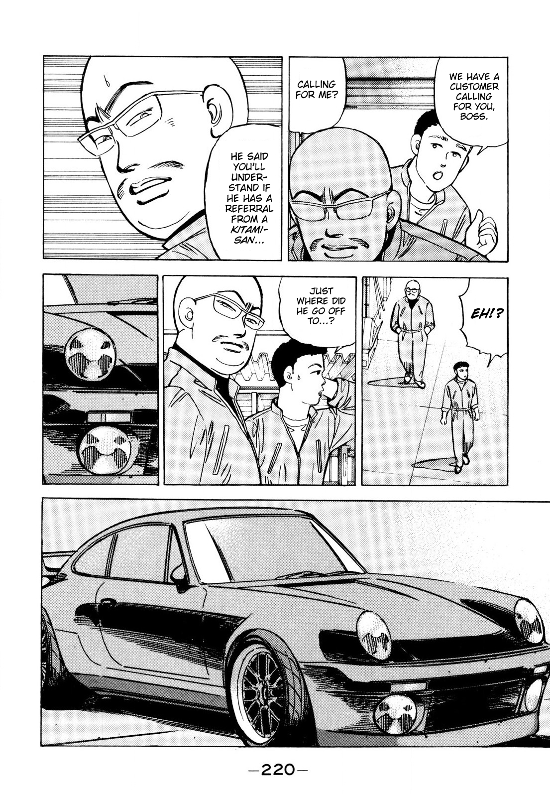 Halaman dari Wangan Midnight Chapter 92