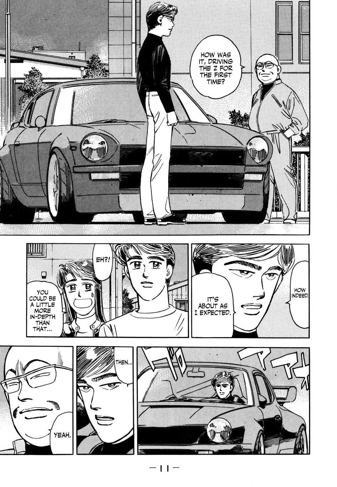 Halaman dari Wangan Midnight Chapter 133