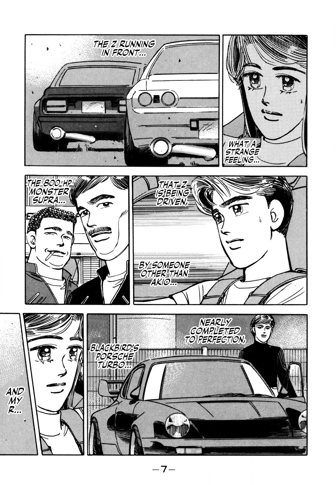 Halaman dari Wangan Midnight Chapter 133