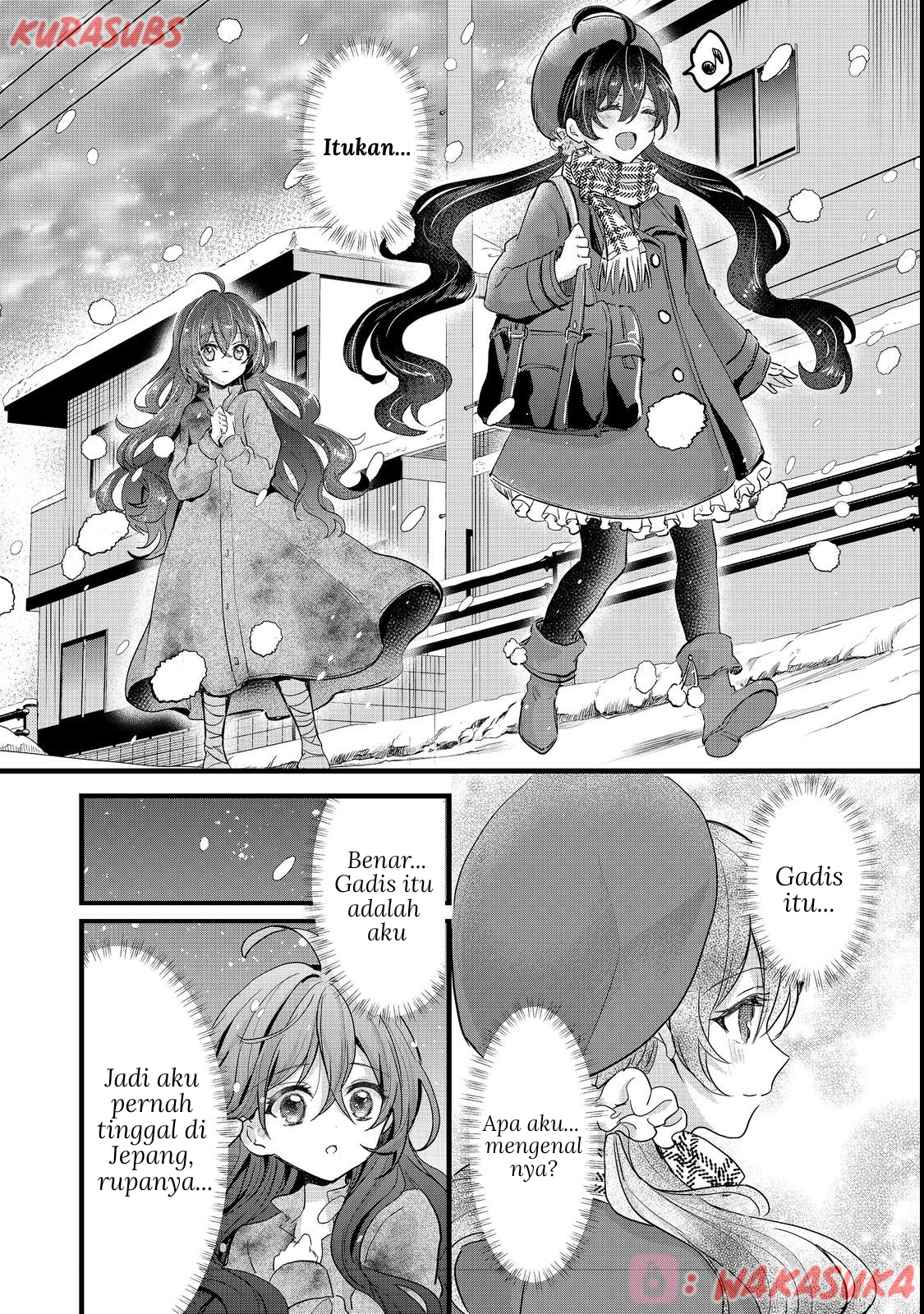 Akuyaku no Oujo ni Tensei shita kedo, Kakushi Chara ga Kakuretenai. @comic Chapter 1 - halaman 8