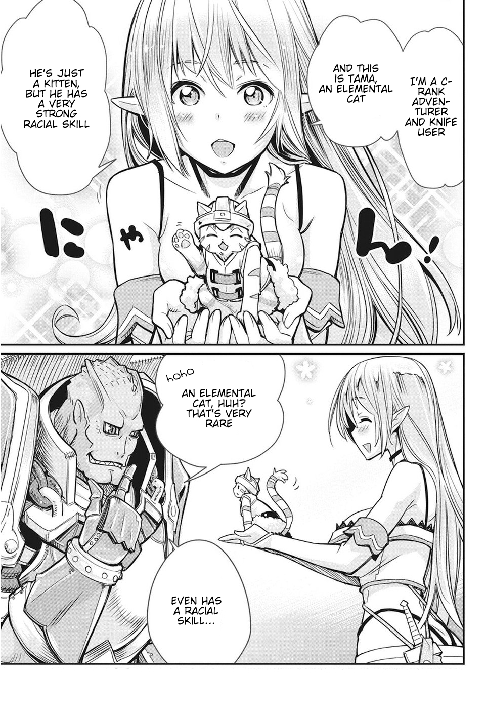 Halaman dari S-Rank Monster no "Behemoth" Dakedo, Neko to Machigawarete Elf Musume no Pet to Shite Kurashitemasu Chapter 10