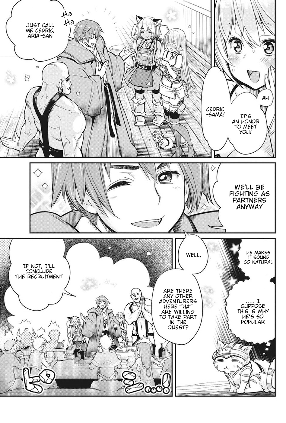 Halaman dari S-Rank Monster no "Behemoth" Dakedo, Neko to Machigawarete Elf Musume no Pet to Shite Kurashitemasu Chapter 10