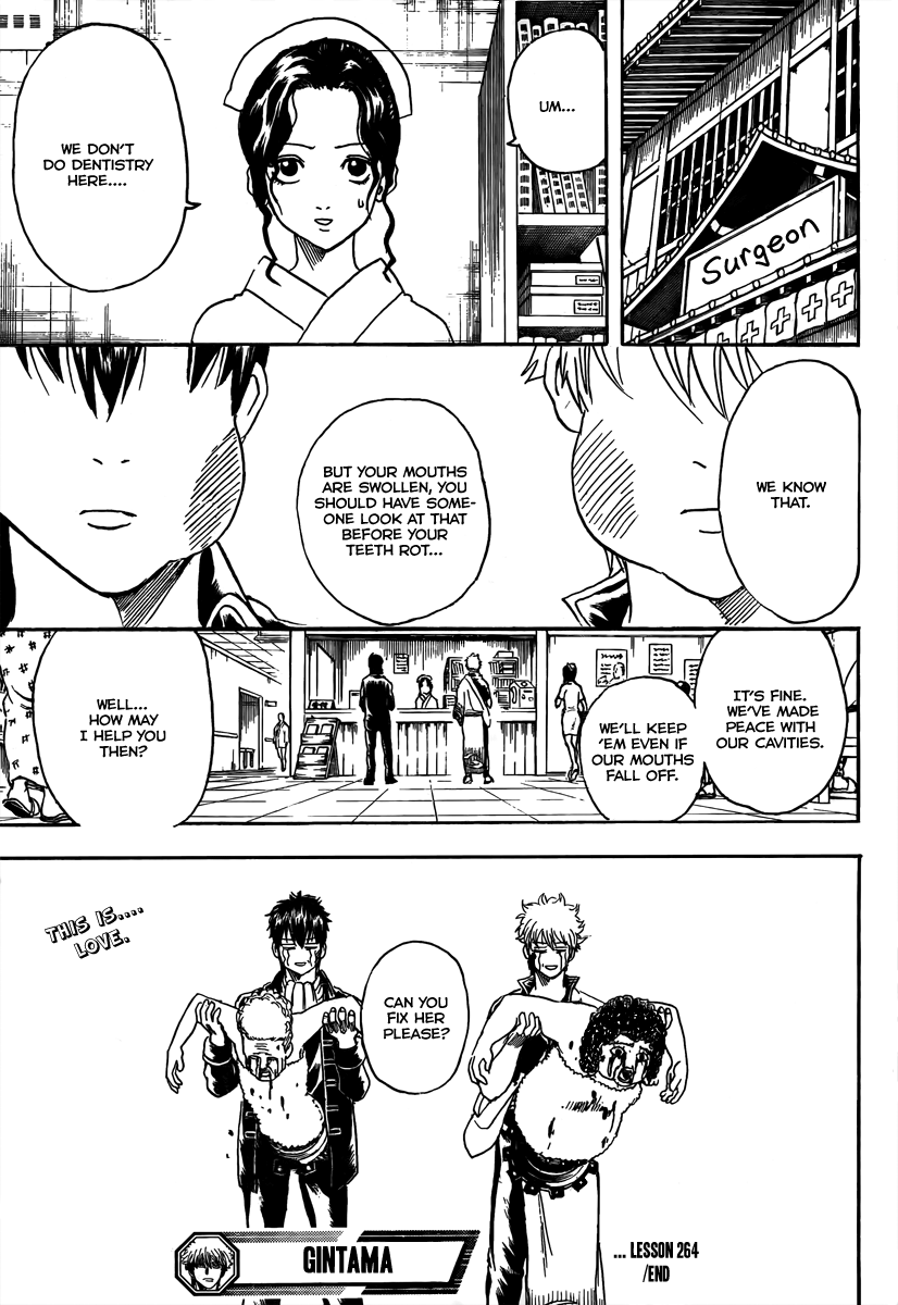 Halaman dari Gintama Chapter 264