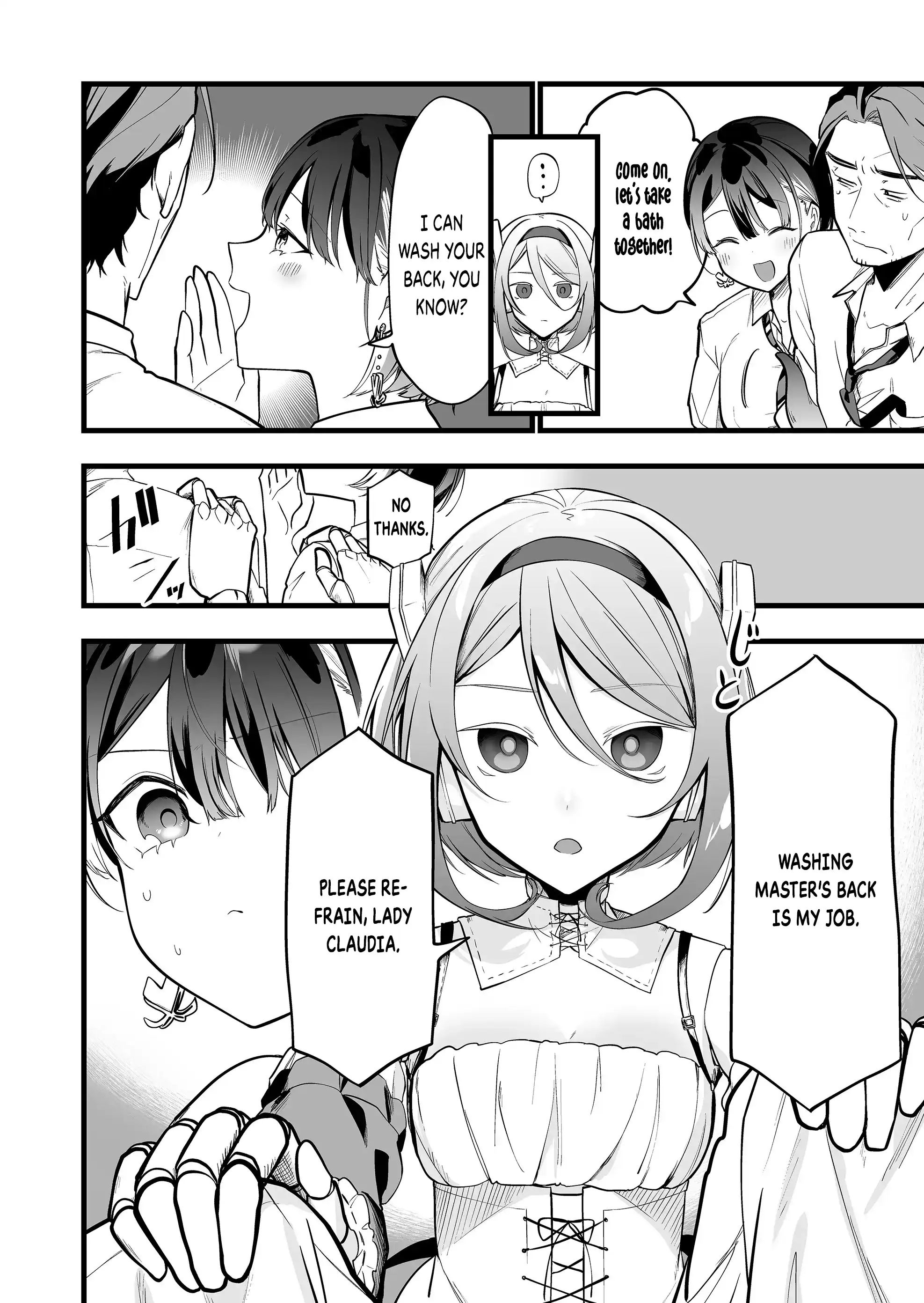 Halaman dari "Ano Toki Tasukete Itadaita Monster Musume desu." Isekai Ossan Kyoushi Totsuzen no Moteki ni Konwaku suru Chapter 25