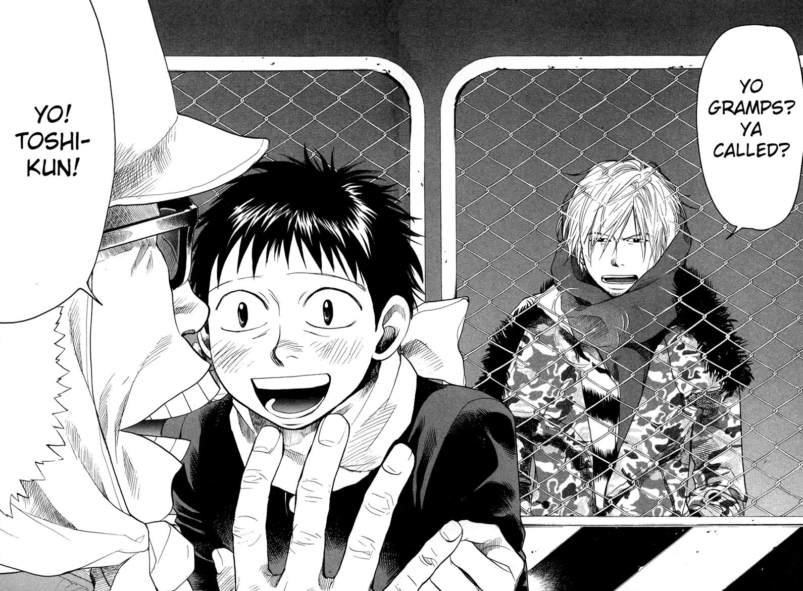 Halaman dari 3.3.7 Byooshi!! Chapter 70