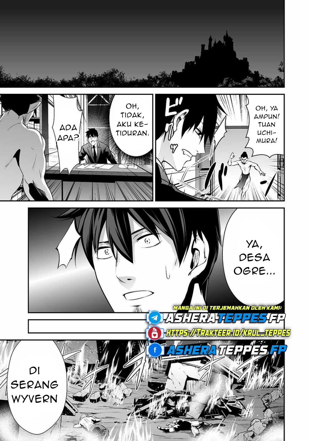 Salaryman ga Isekai ni Ittara Shitennou ni Natta Hanashi Chapter 24 - halaman 16
