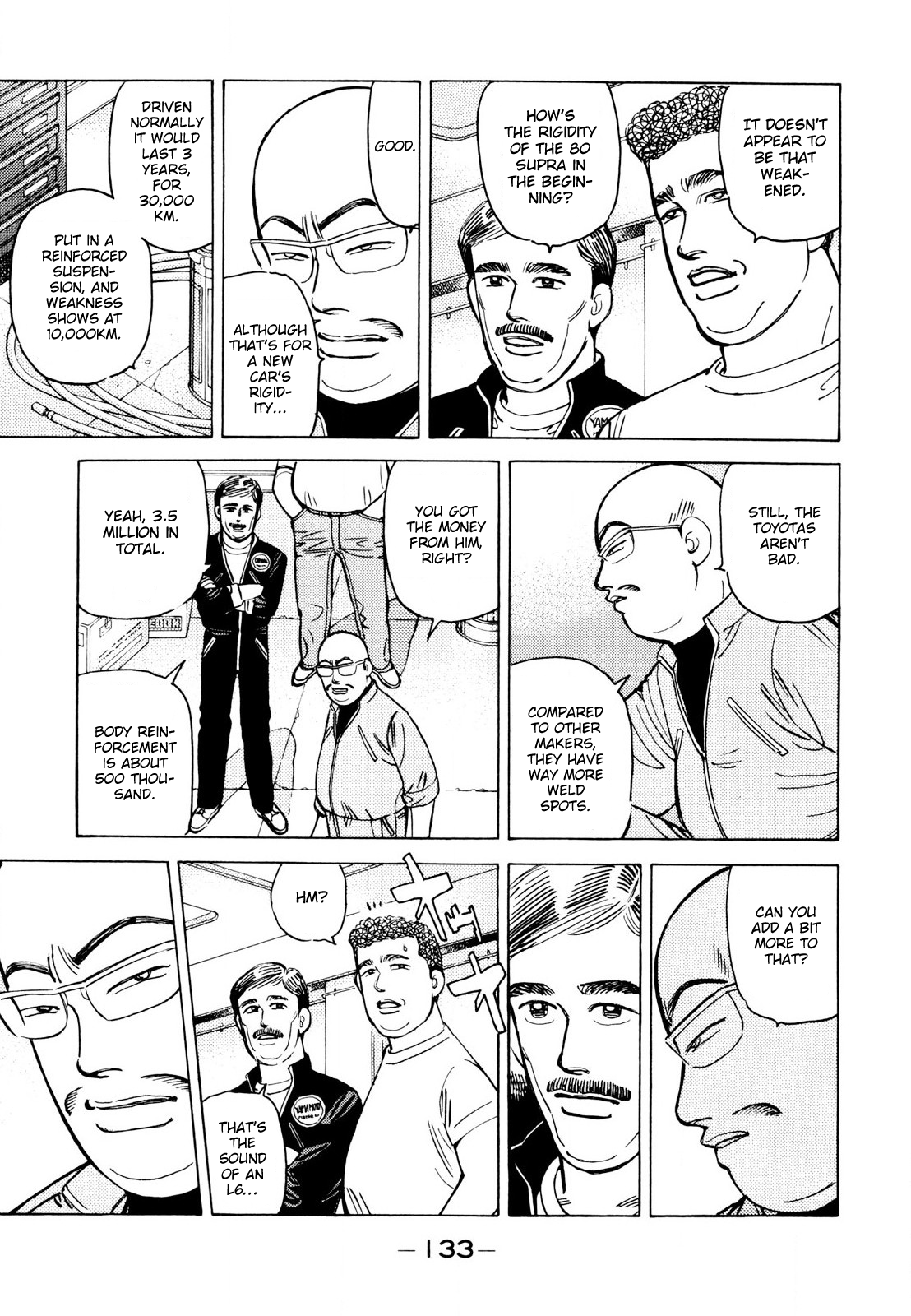 Halaman dari Wangan Midnight Chapter 112