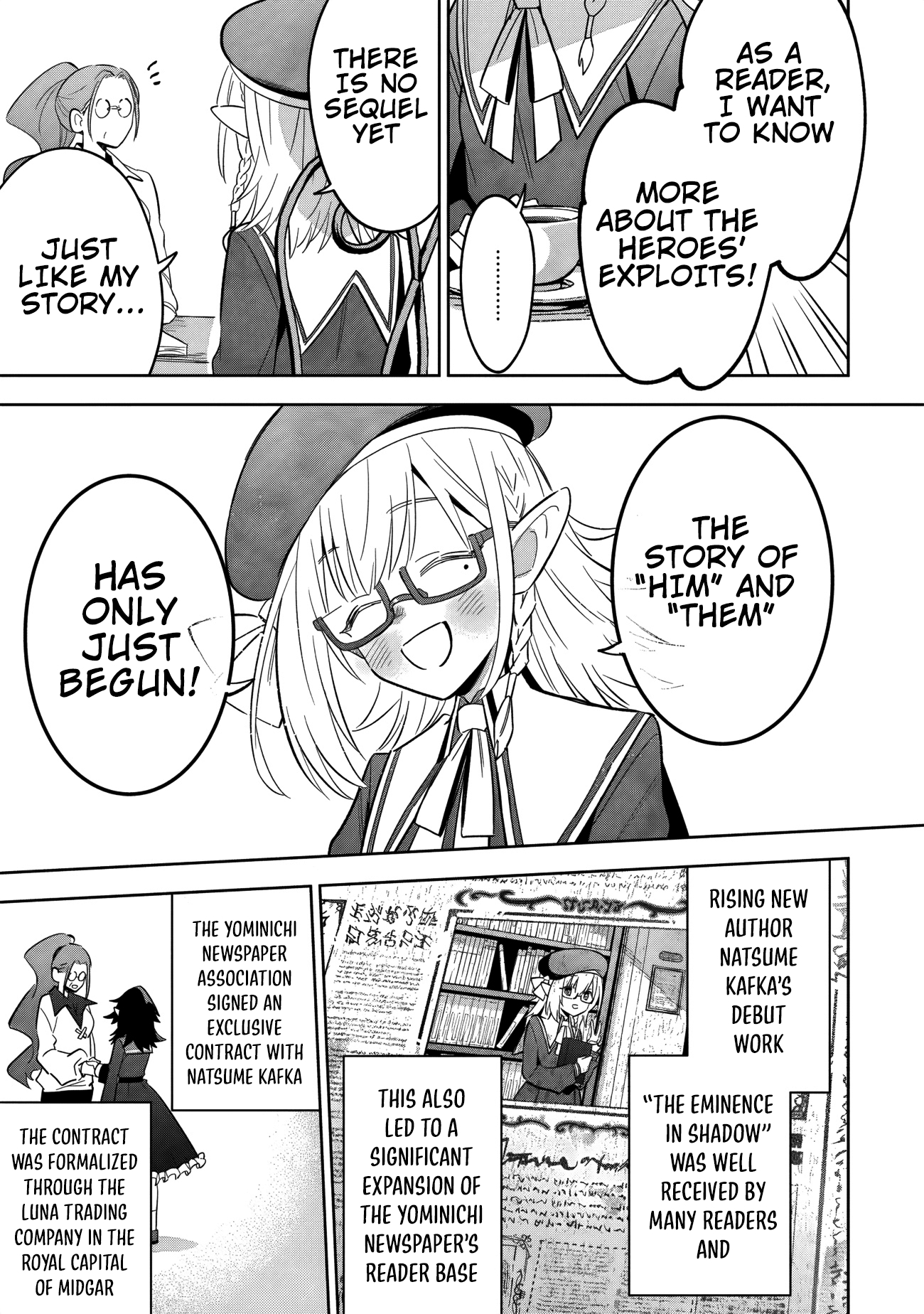Halaman dari Kage no Jitsuryokusha ni Naritakute! Master of Garden ~Shichikage Retsuden~ Chapter 12.1