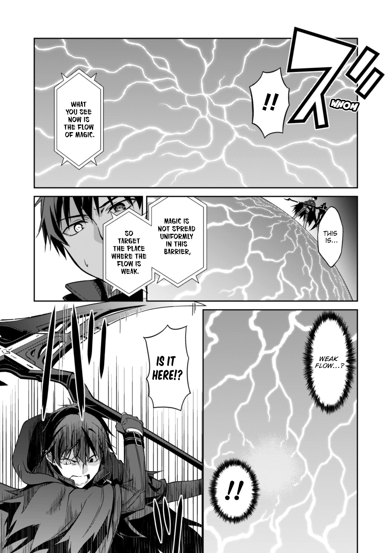 Halaman dari Boushoku no Berserk ~Ore dake Level to Iu Gainen wo Toppa suru~ Chapter 21