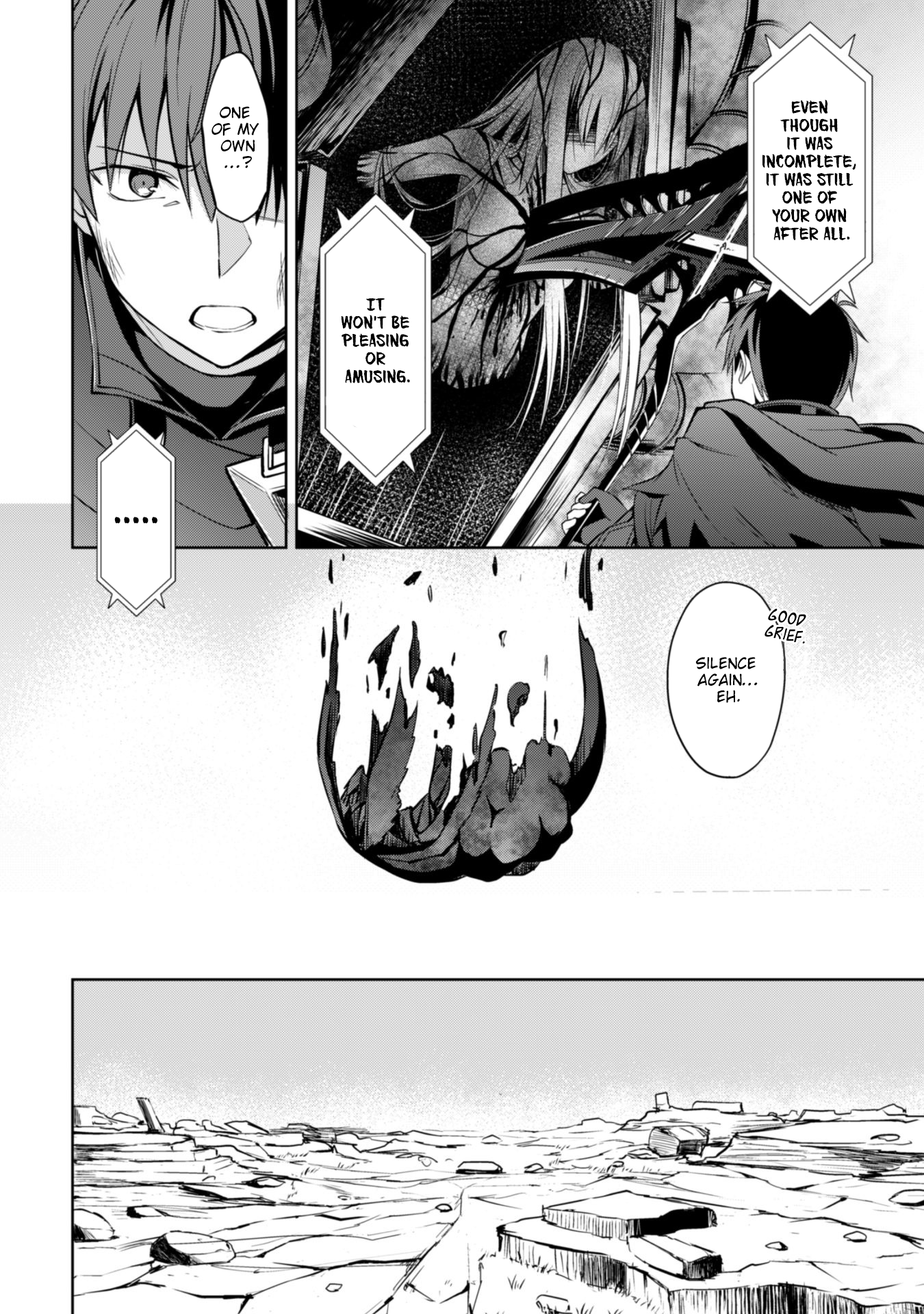 Halaman dari Boushoku no Berserk ~Ore dake Level to Iu Gainen wo Toppa suru~ Chapter 21