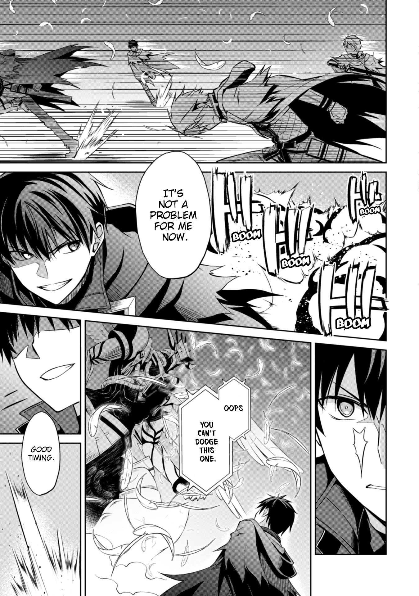 Halaman dari Boushoku no Berserk ~Ore dake Level to Iu Gainen wo Toppa suru~ Chapter 21