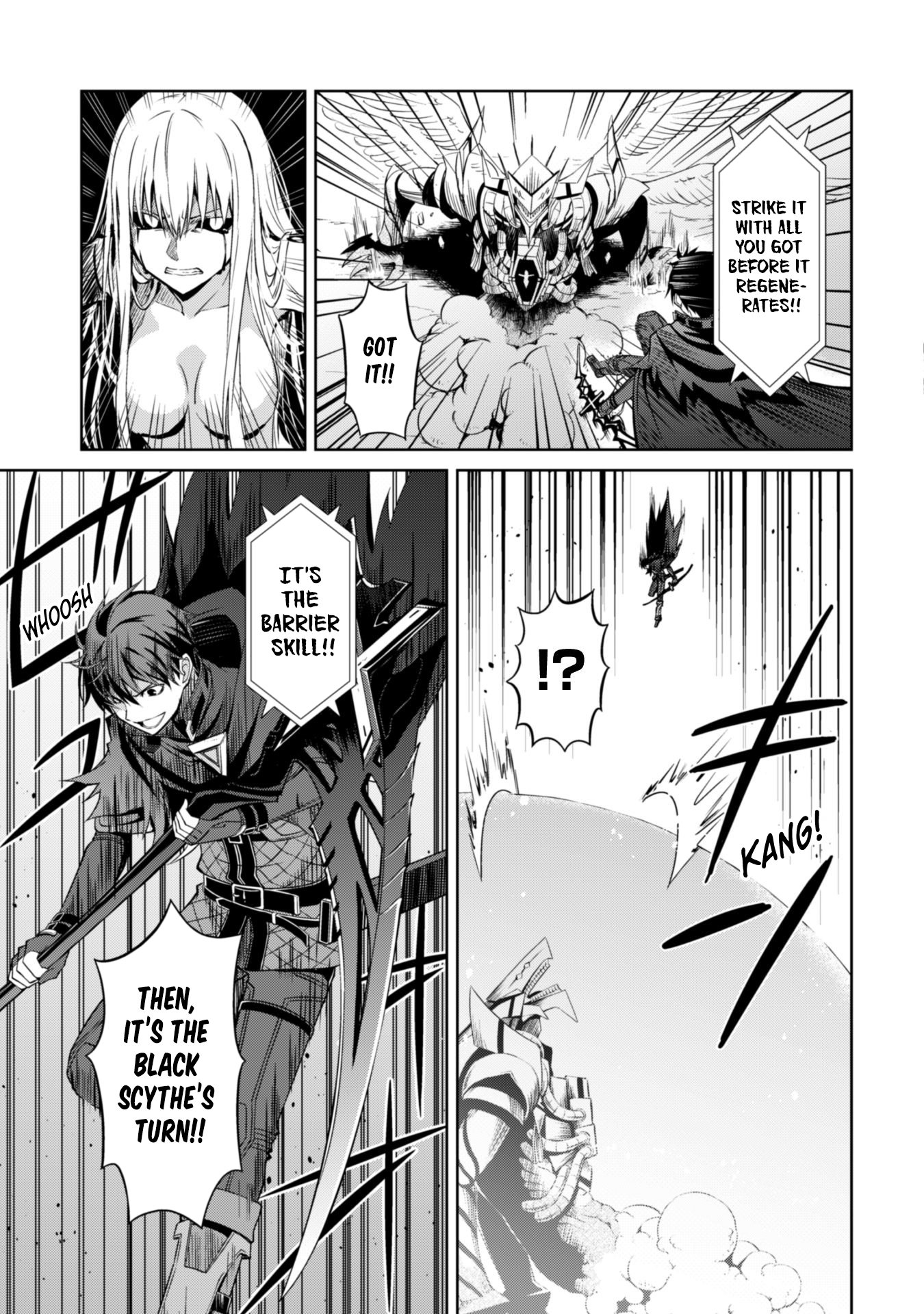 Halaman dari Boushoku no Berserk ~Ore dake Level to Iu Gainen wo Toppa suru~ Chapter 21