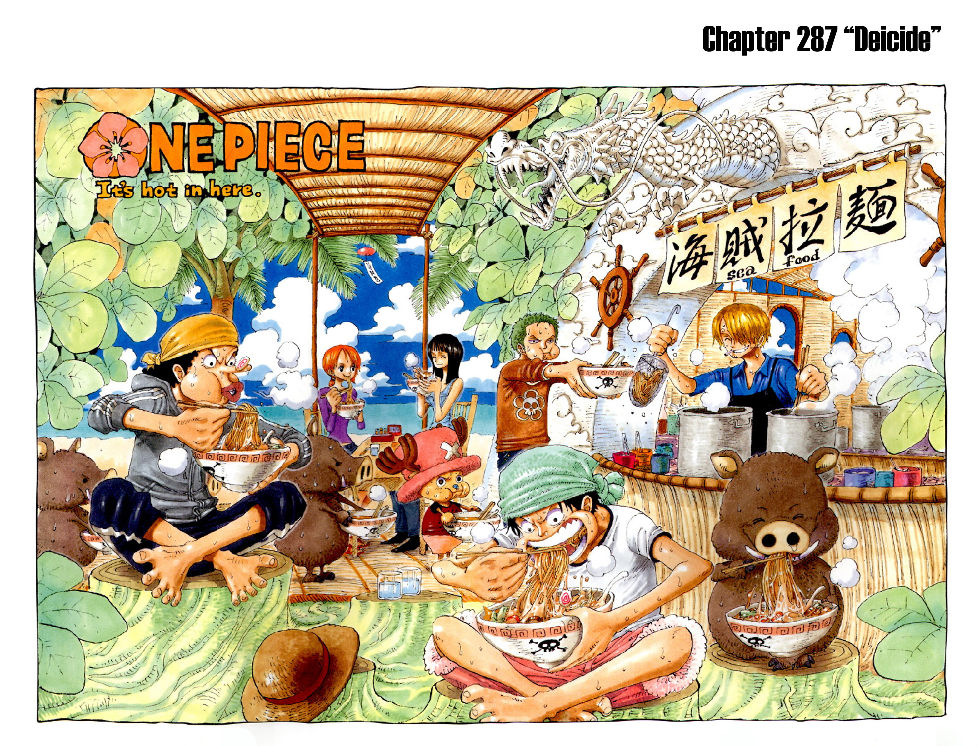 Halaman dari One Piece (Official Colored) Chapter 287