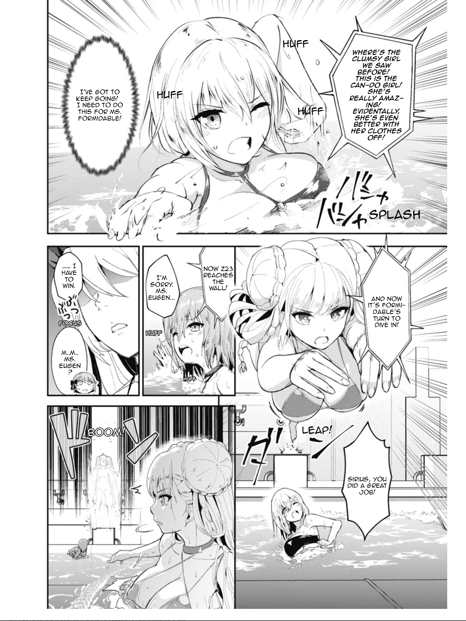 Halaman dari Azur Lane the Animation: Vacation Chapter 11