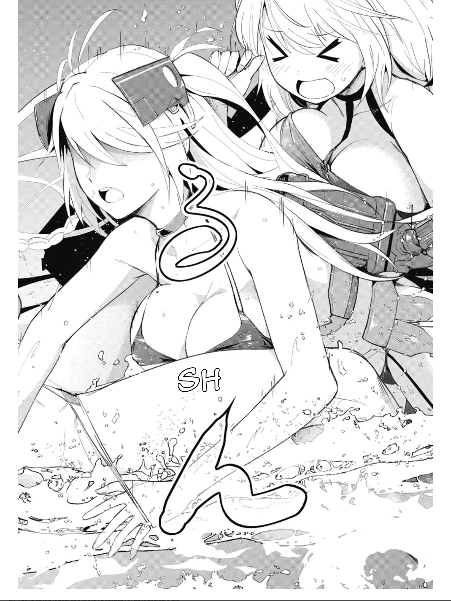 Halaman dari Azur Lane the Animation: Vacation Chapter 11