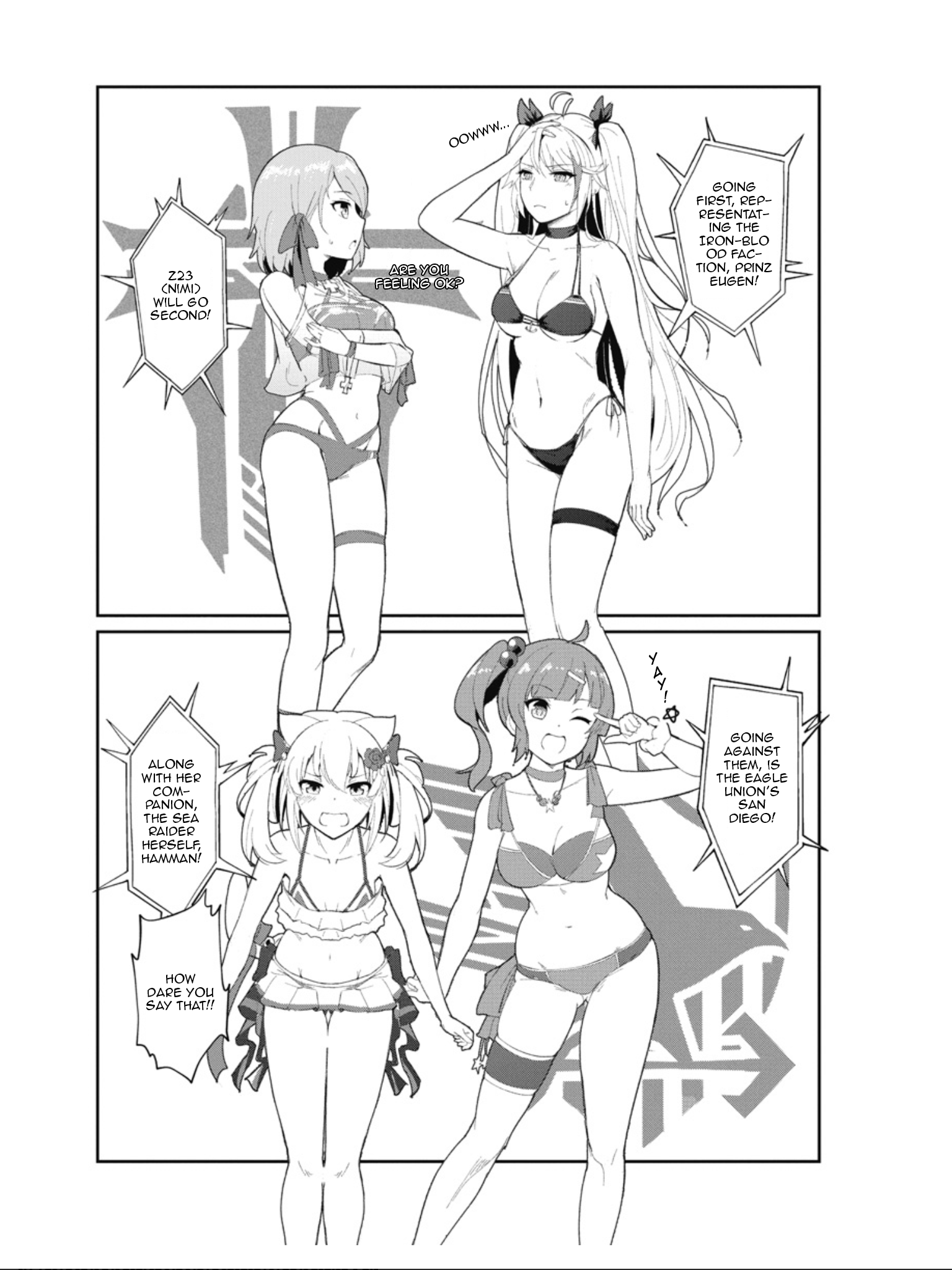 Halaman dari Azur Lane the Animation: Vacation Chapter 11